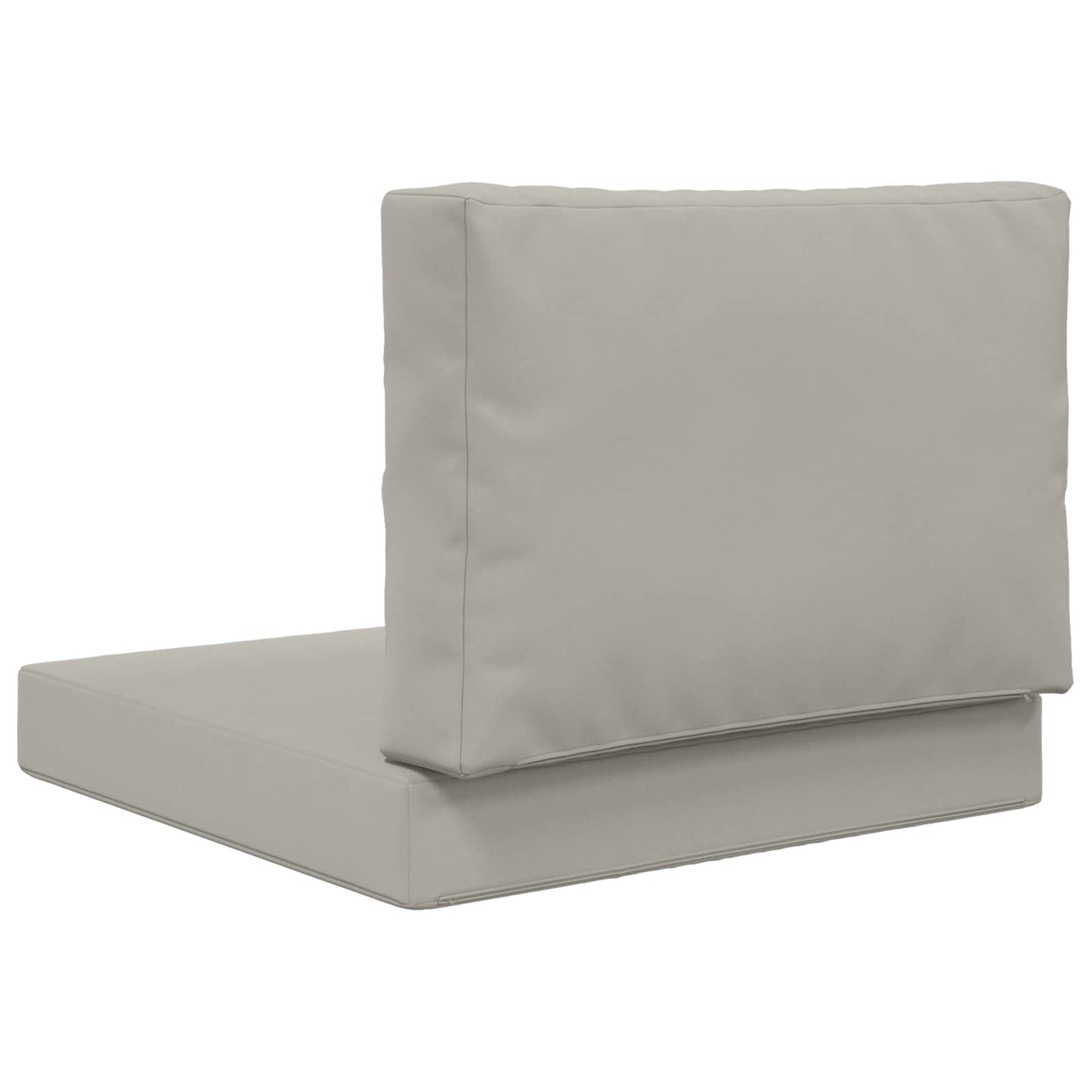 Udendørs Sofa Pude Polyester Grå 60 x 60 cm