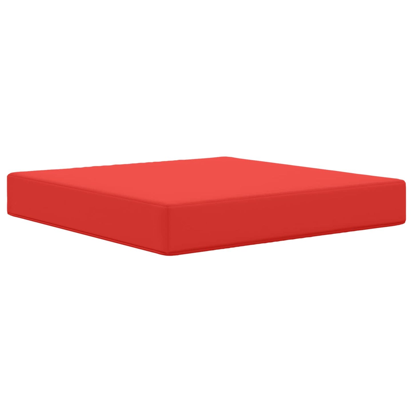 Udendørs Sofa Pude Polyester Rød 60 x 60 cm