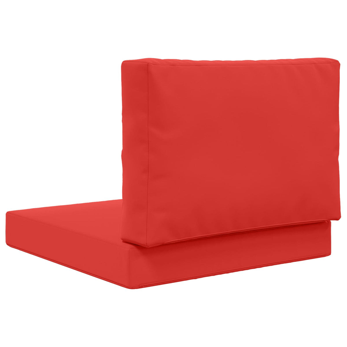 Udendørs Sofa Pude Polyester Rød 60 x 60 cm