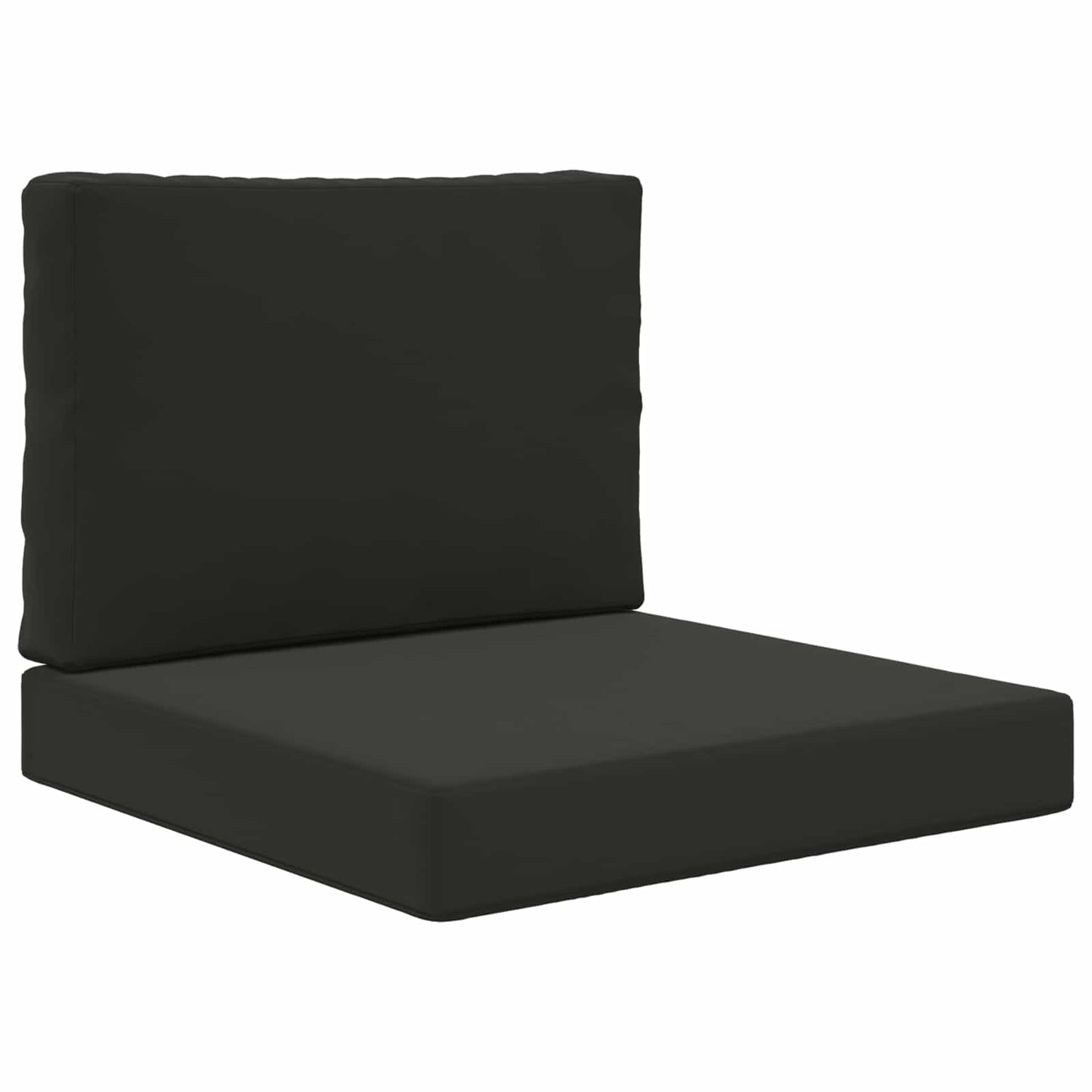 Udendørs Sofa Pude Polyester Sort 60 x 60 cm