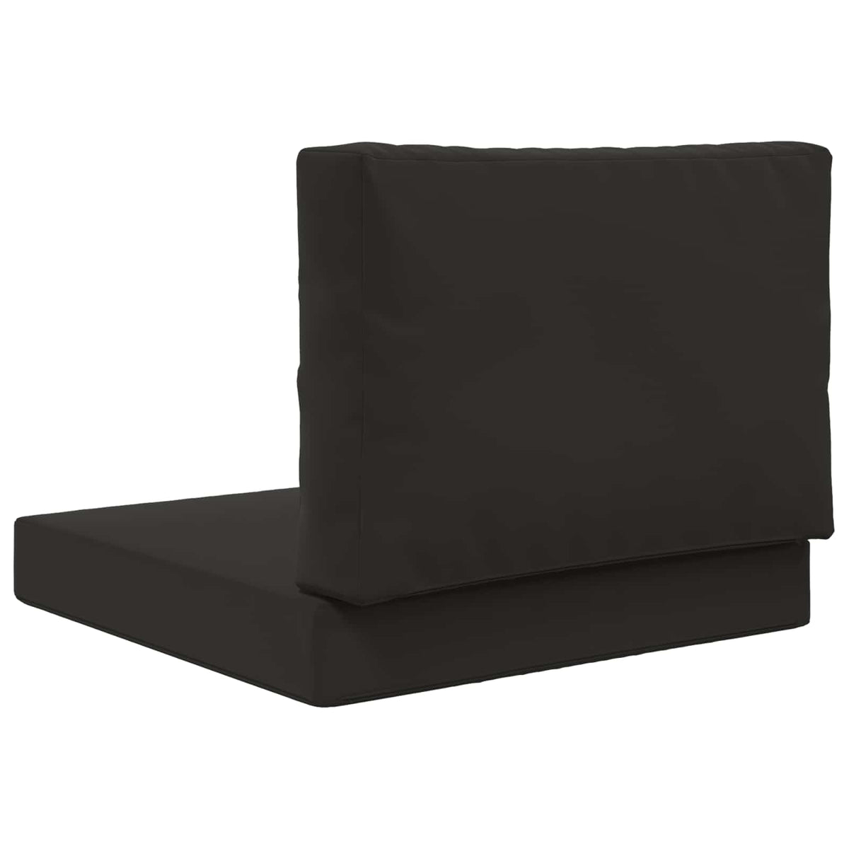 Udendørs Sofa Pude Polyester Sort 60 x 60 cm