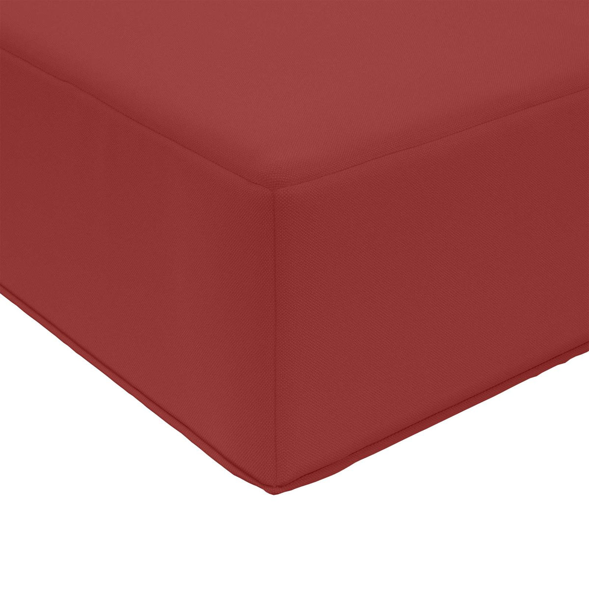 Udendørs Sofa Pude Polyester Vinrød 60 x 60 cm