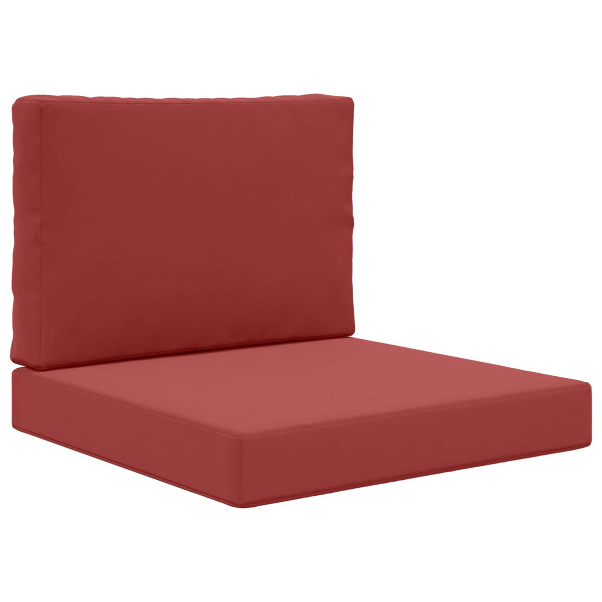 Udendørs Sofa Pude Polyester Vinrød 60 x 60 cm