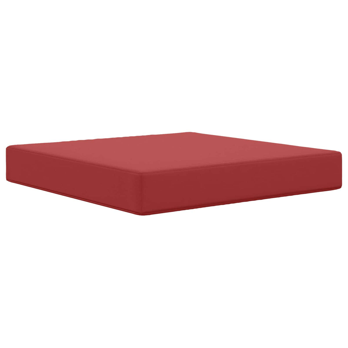 Udendørs Sofa Pude Polyester Vinrød 60 x 60 cm