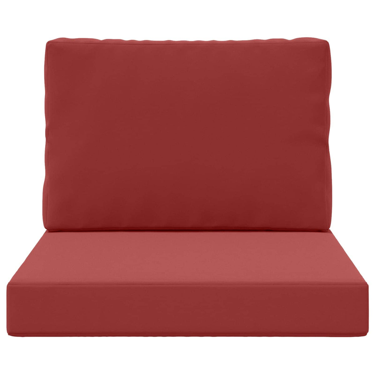 Udendørs Sofa Pude Polyester Vinrød 60 x 60 cm