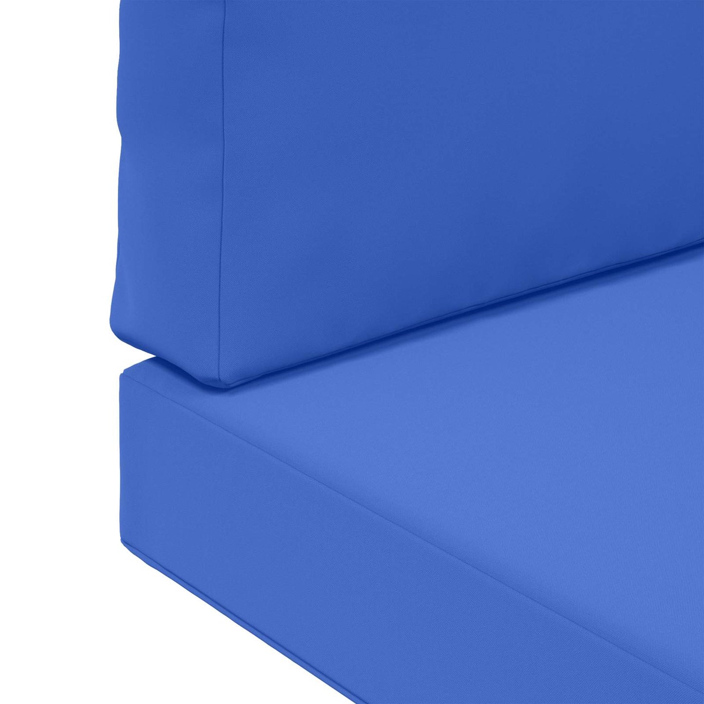 Udendørs Sofa Pude Polyester Kongelig blå 60 x 60 cm