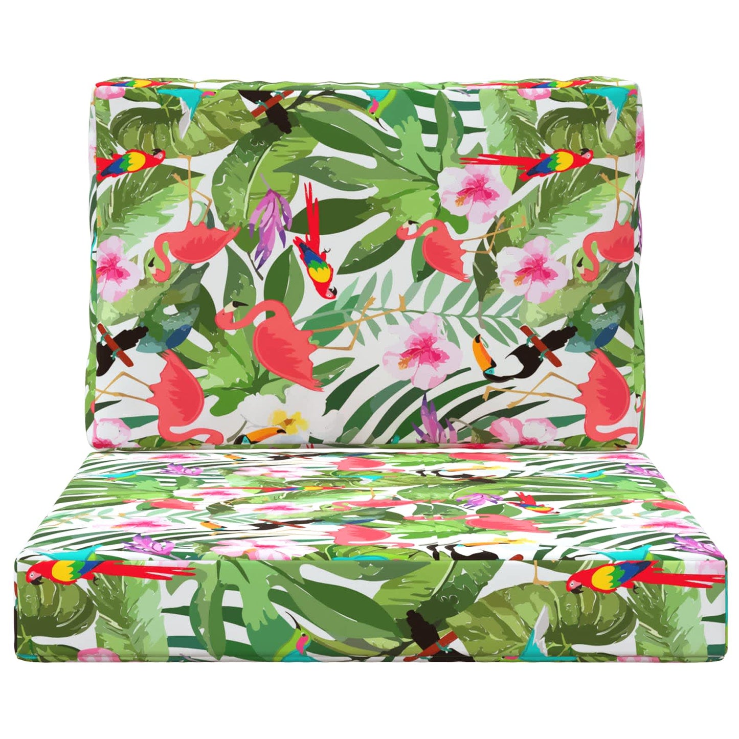 Udendørs Sofa Pude Polyester farverig 60 x 60 cm