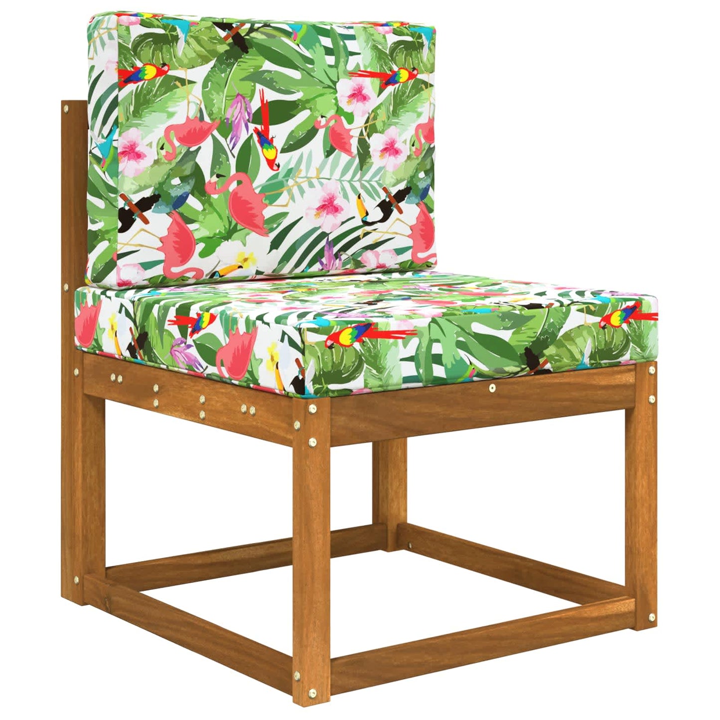 Udendørs Sofa Pude Polyester farverig 60 x 60 cm