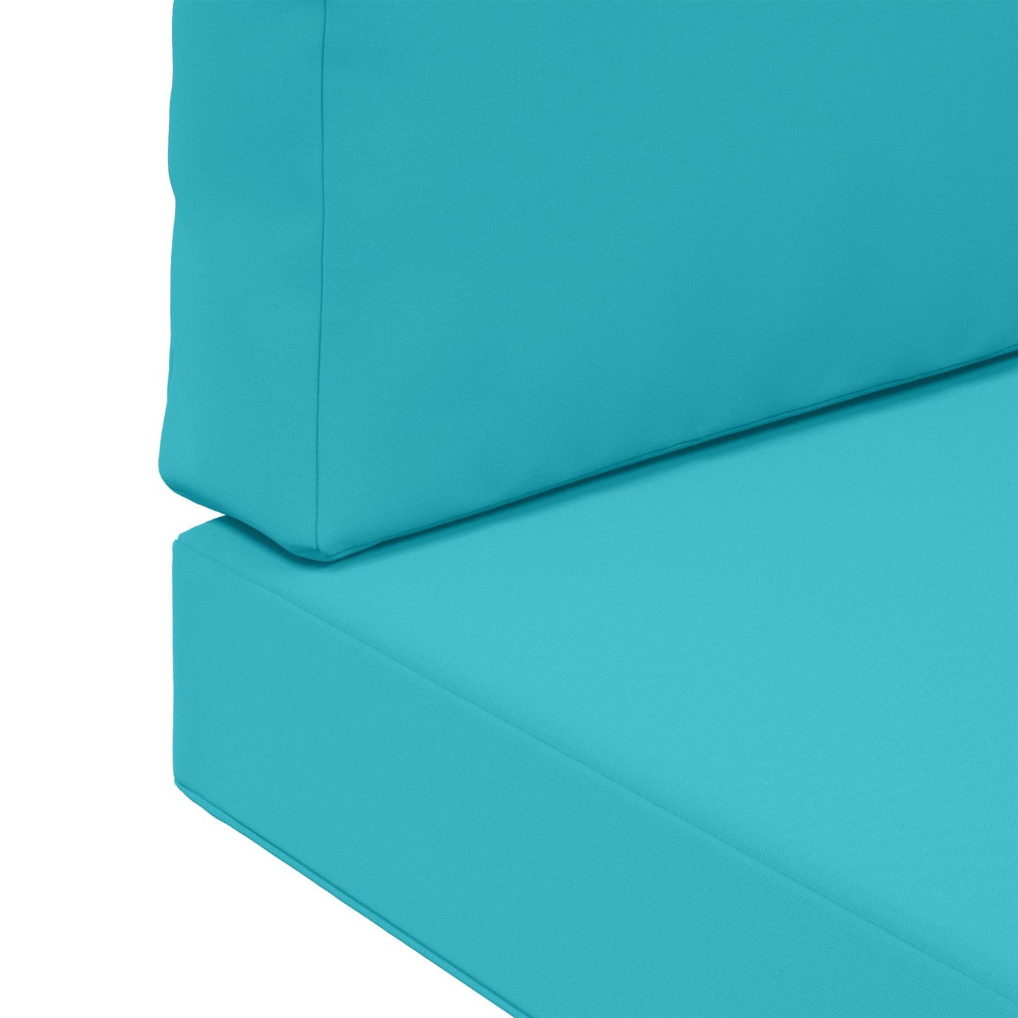 Udendørs Sofa Pude Polyester Turkis 60 x 60 cm