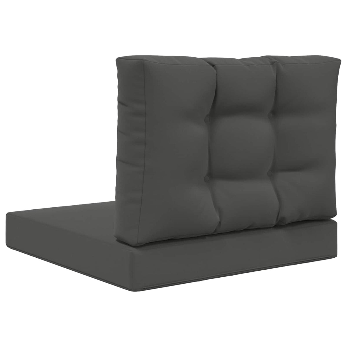 Udendørs Sofa Pude Polyester Antracit 60 x 60 cm