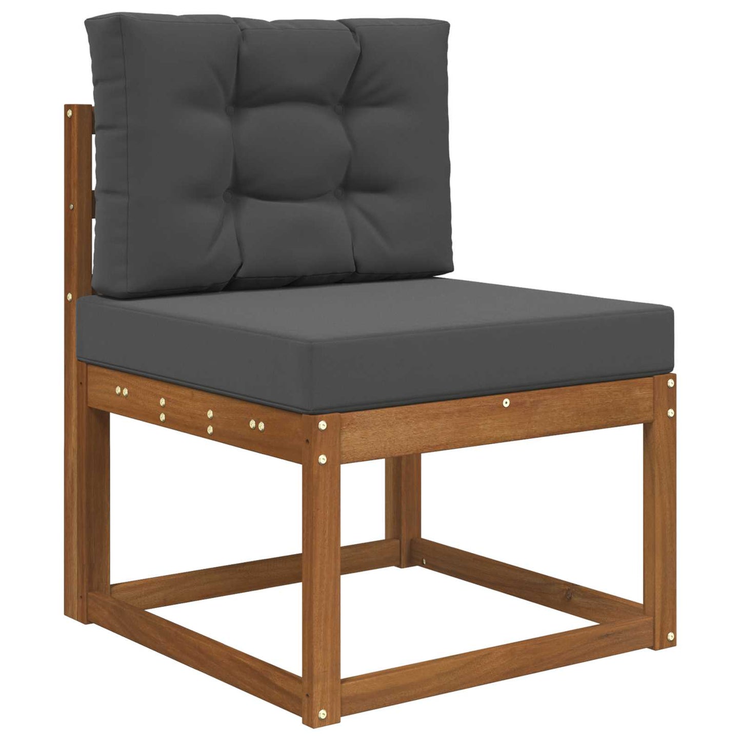 Udendørs Sofa Pude Polyester Antracit 60 x 60 cm