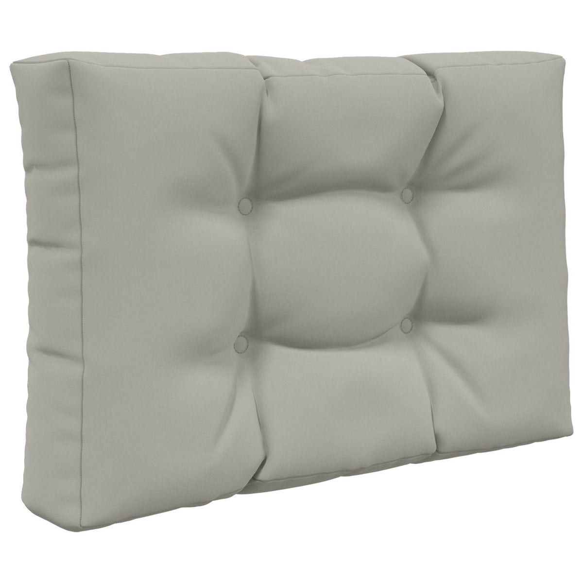 Udendørs Sofa Pude Polyester Grå 60 x 60 cm