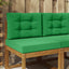 Udendørs Sofa Pude Polyester Grøn 60 x 60 cm