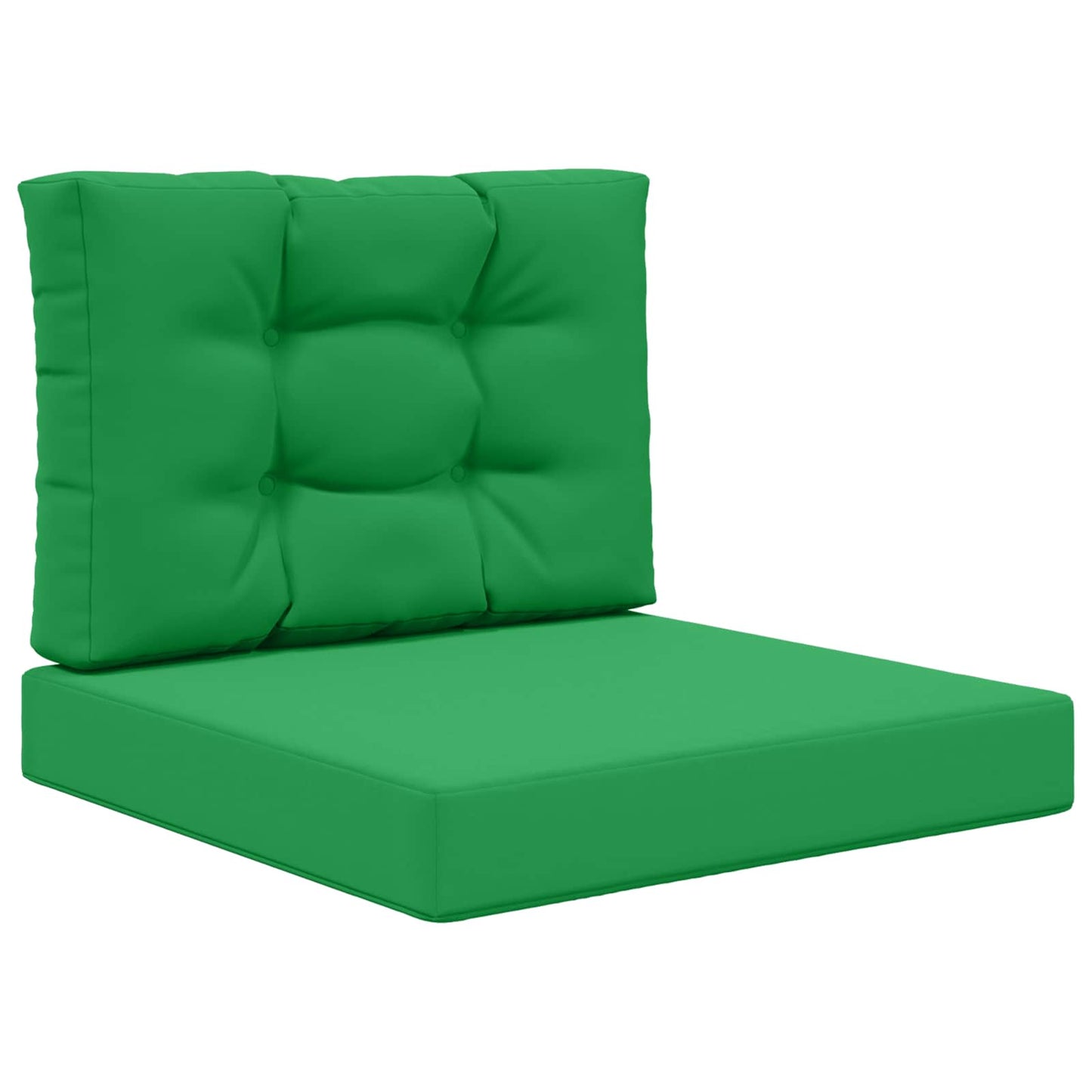 Udendørs Sofa Pude Polyester Grøn 60 x 60 cm