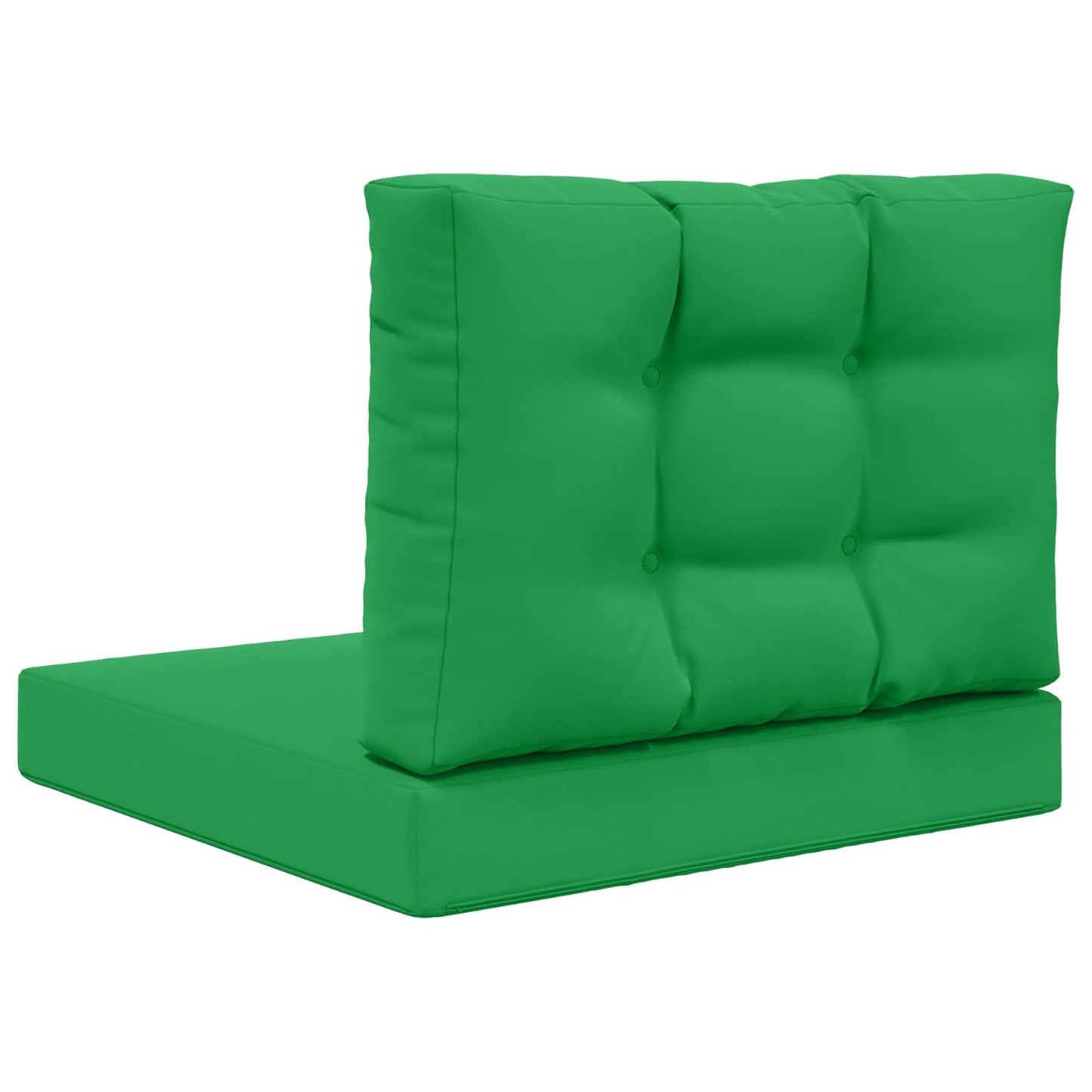 Udendørs Sofa Pude Polyester Grøn 60 x 60 cm
