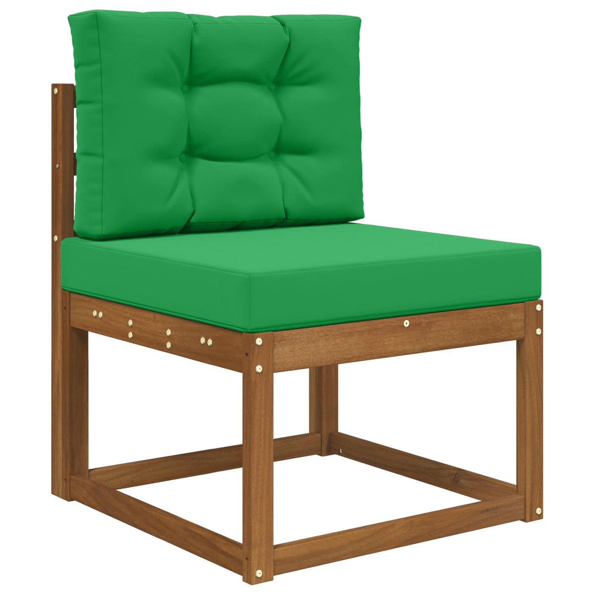 Udendørs Sofa Pude Polyester Grøn 60 x 60 cm