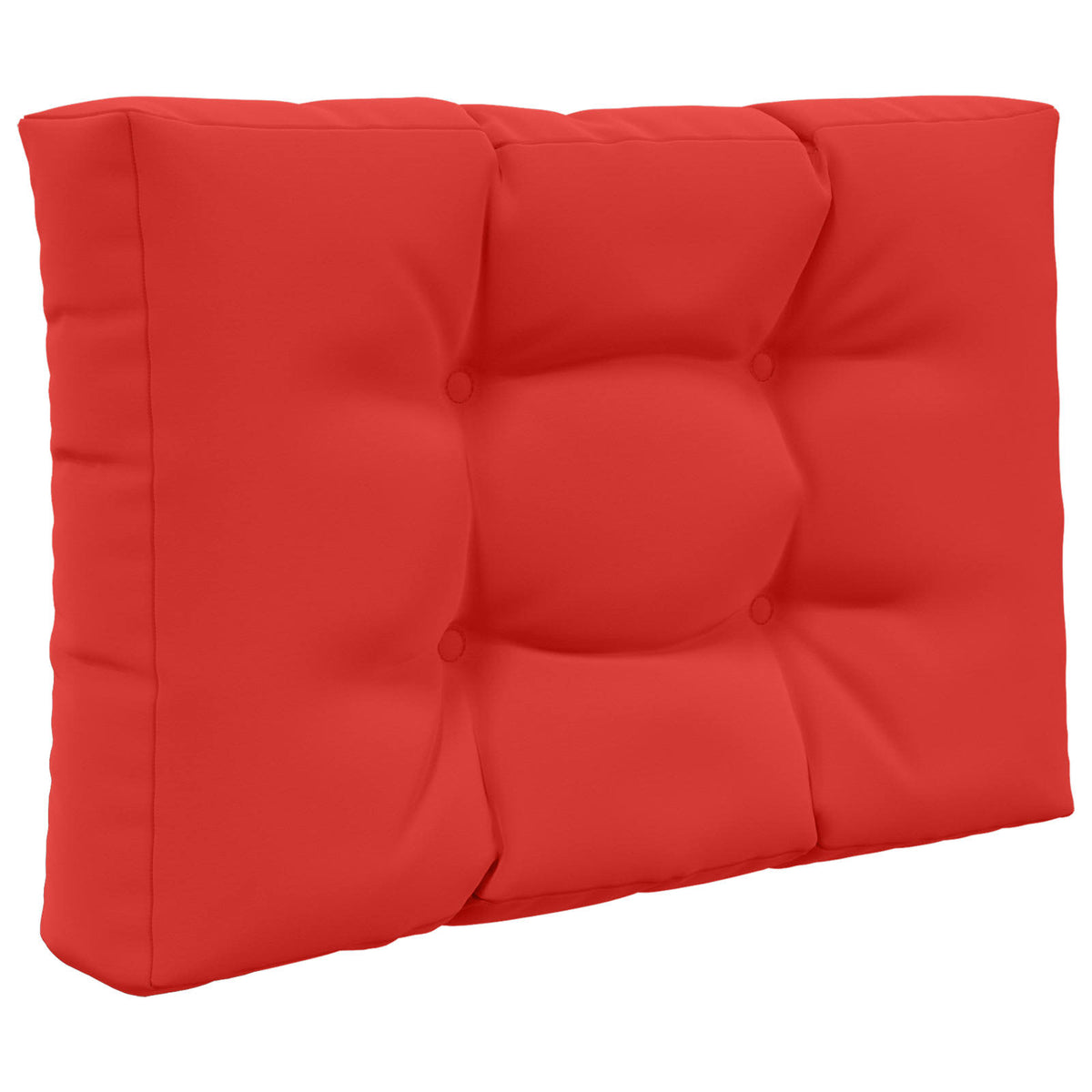 Udendørs Sofa Pude Polyester Rød 60 x 60 cm