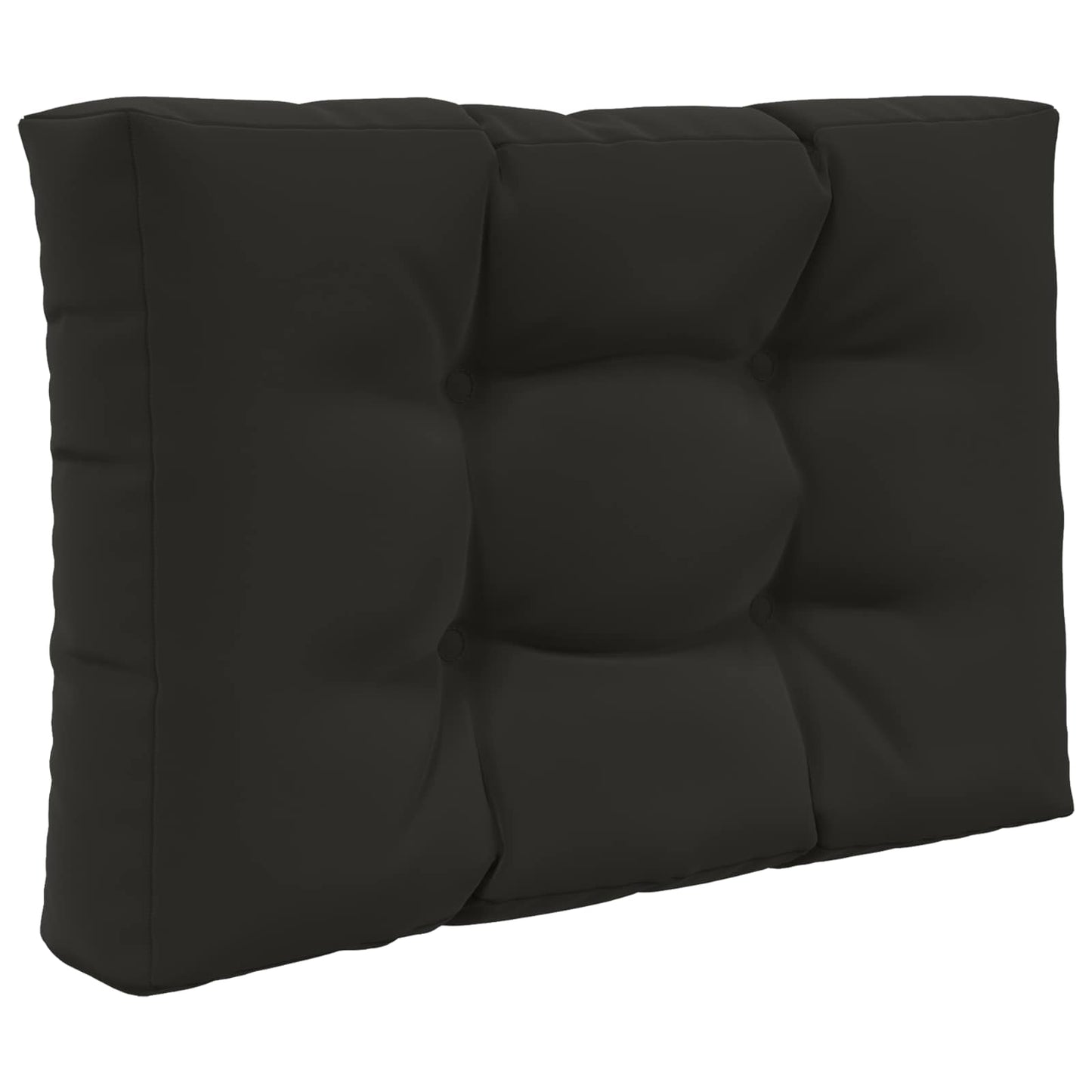Udendørs Sofa Pude Polyester Sort 60 x 60 cm