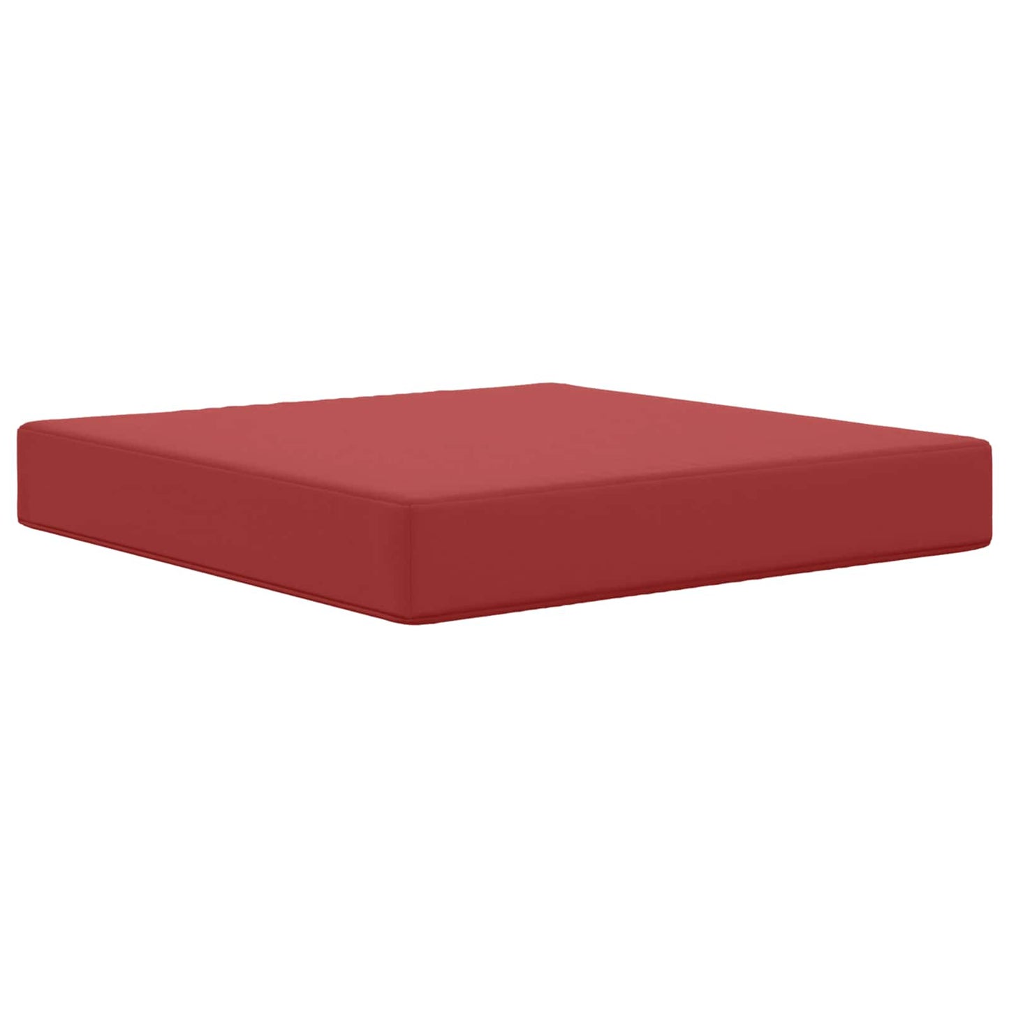 Udendørs Sofa Pude Polyester Vinrød 60 x 60 cm