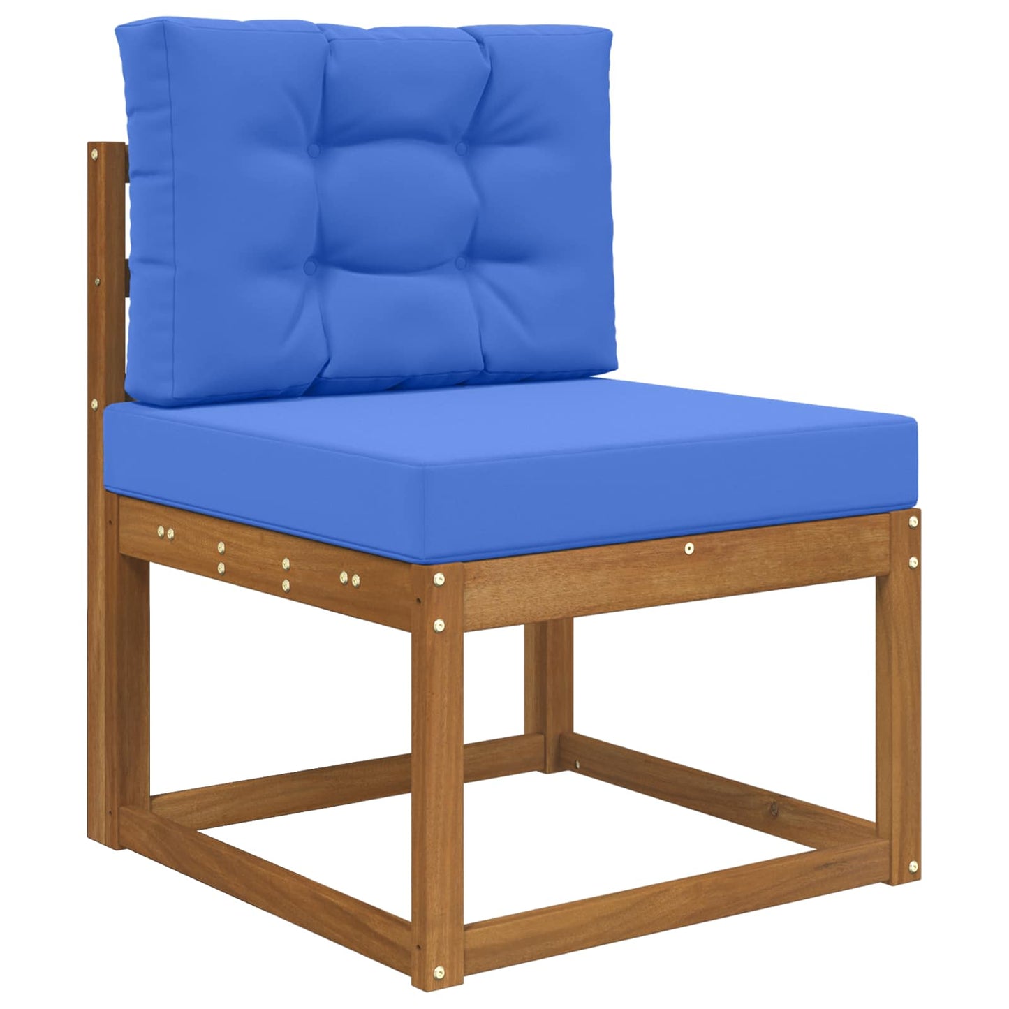 Udendørs Sofa Pude Polyester Kongelig blå 60 x 60 cm