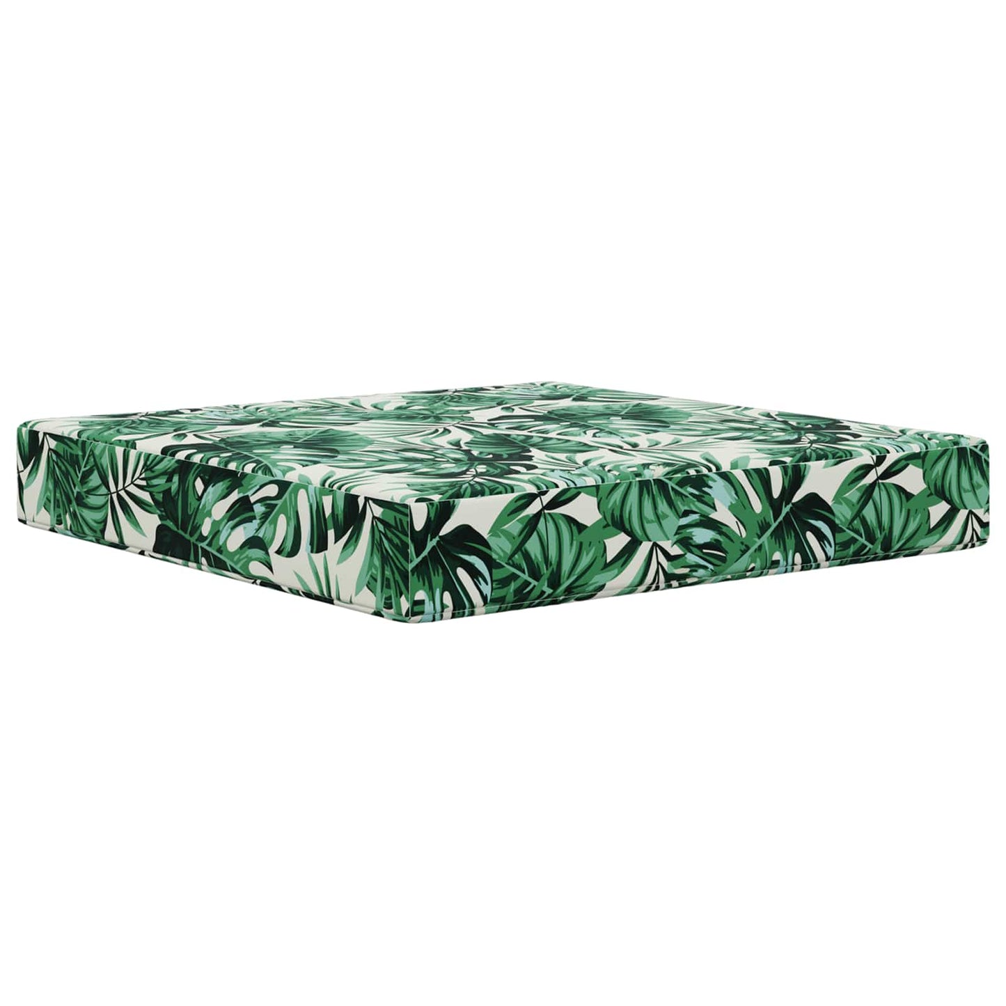 Udendørs Sofa Pude Polyester Bladmønster 60 x 60 cm Bladmønster