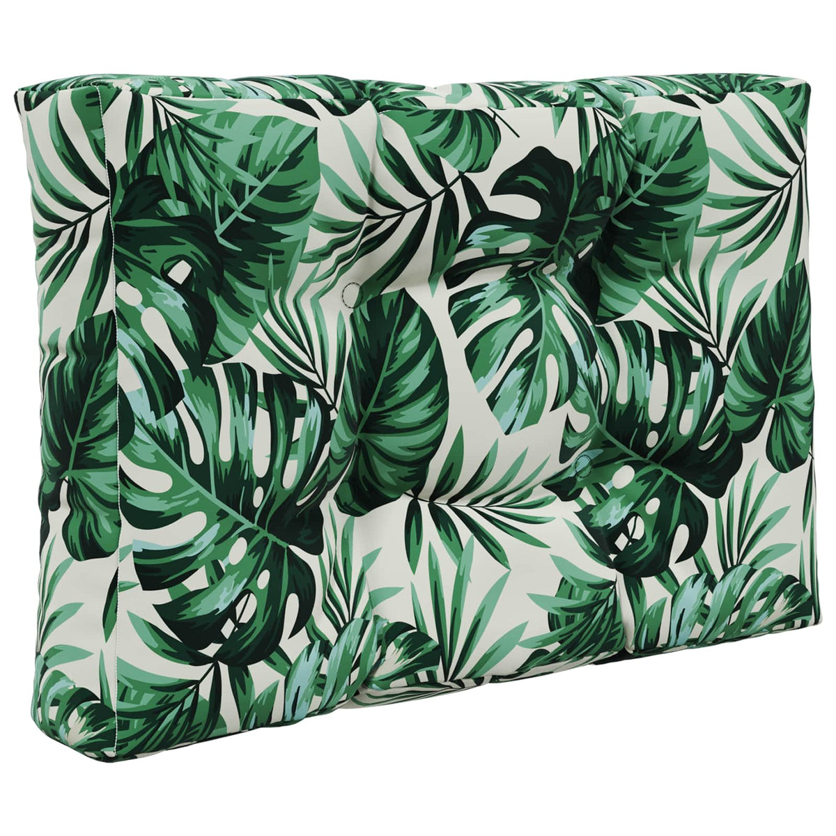 Udendørs Sofa Pude Polyester Bladmønster 60 x 60 cm Bladmønster