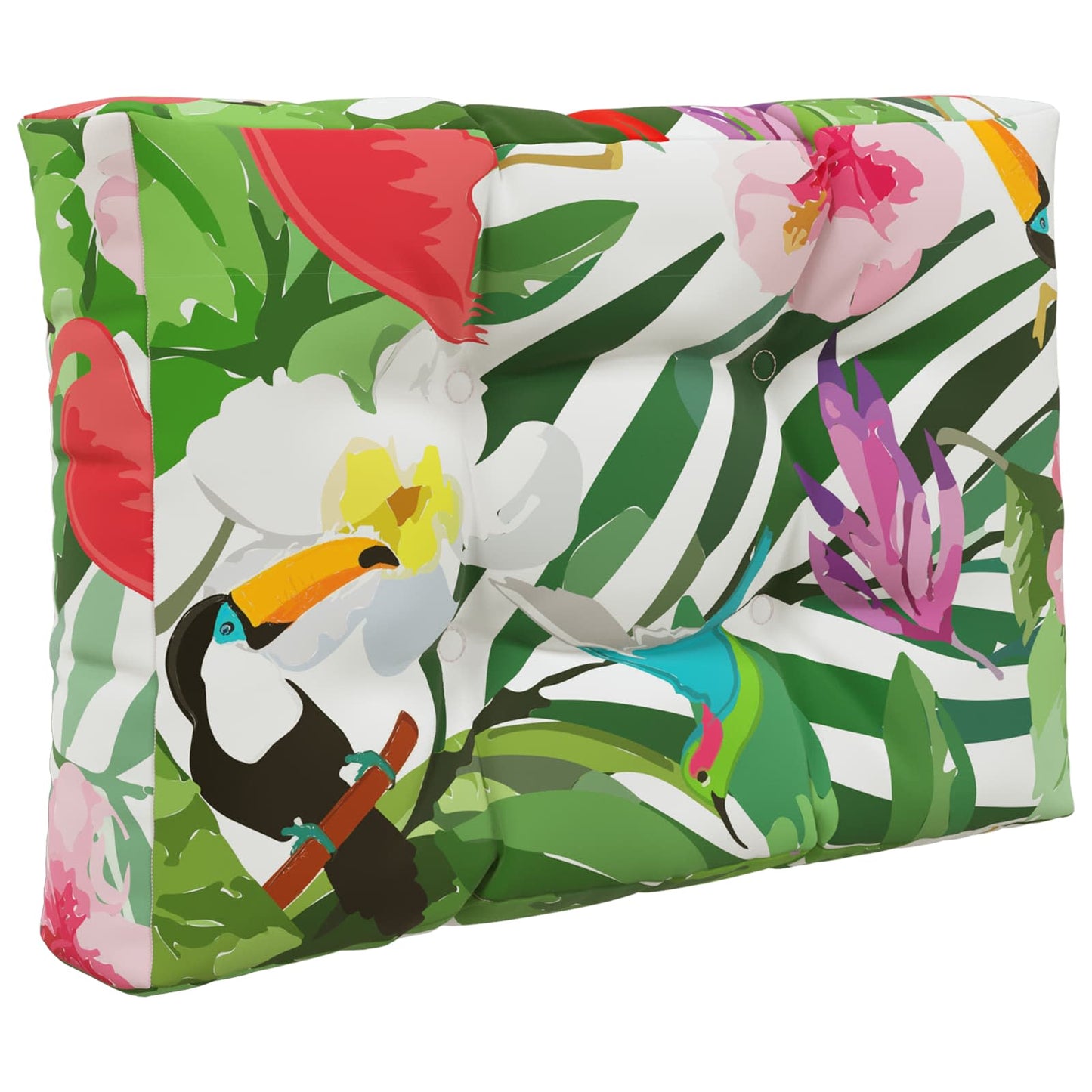 Udendørs Sofa Pude Polyester farverig 60 x 60 cm