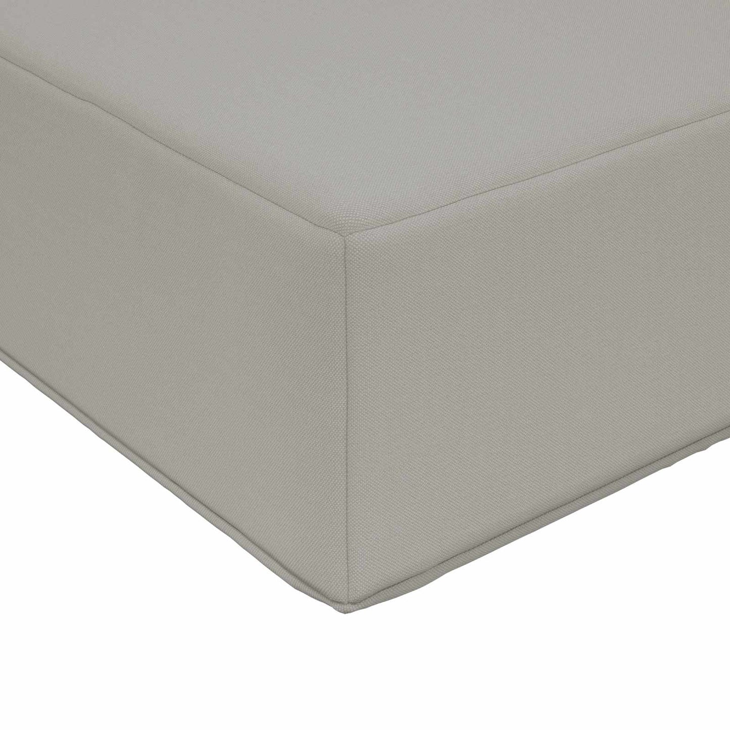 Udendørs Sofa Pude Polyester Grå 60 x 60 cm