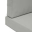 Udendørs Sofa Pude Polyester Grå 60 x 60 cm