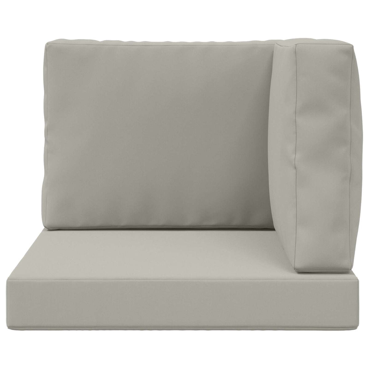 Udendørs Sofa Pude Polyester Grå 60 x 60 cm