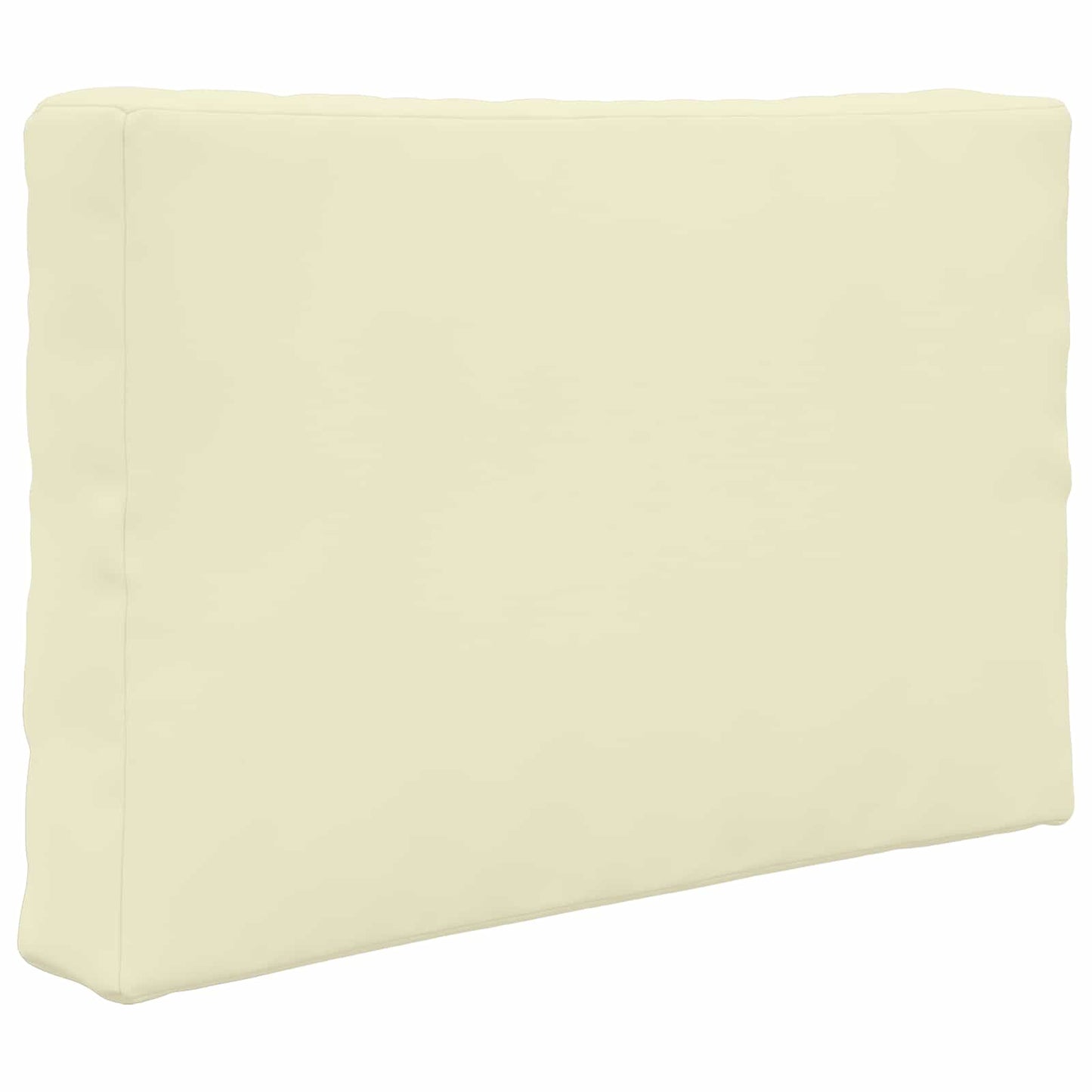 Udendørs Sofa Pude Polyester Cremefarvet 60 x 60 cm