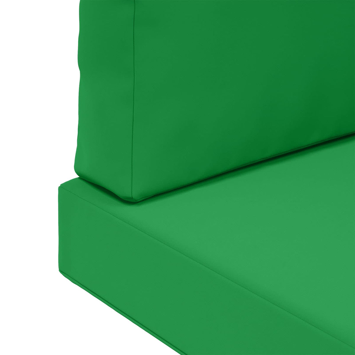 Udendørs Sofa Pude Polyester Grøn 60 x 60 cm