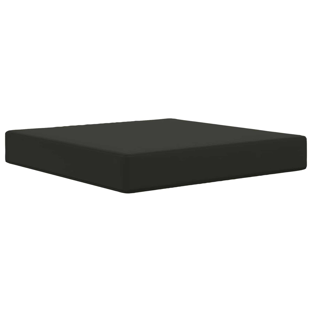 Udendørs Sofa Pude Polyester Sort 60 x 60 cm