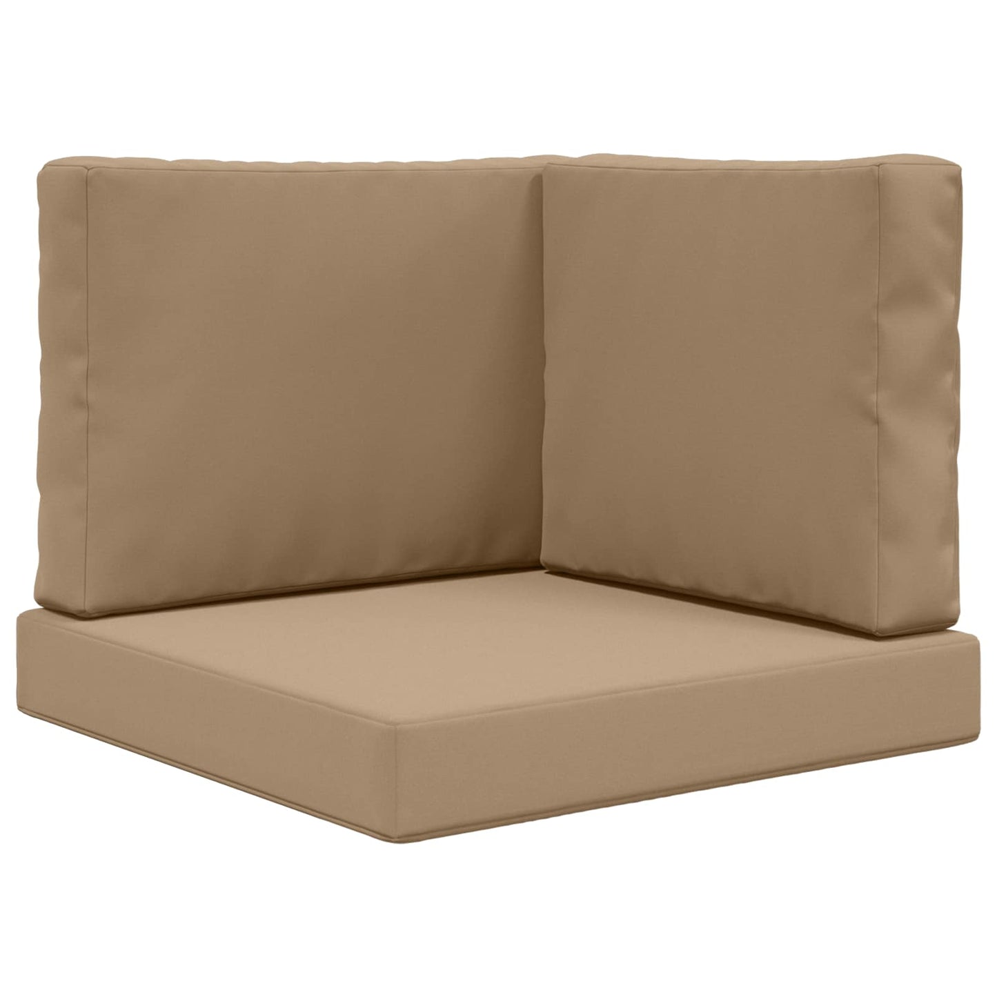 Udendørs Sofa Pude Polyester Gråbrun 60 x 60 cm