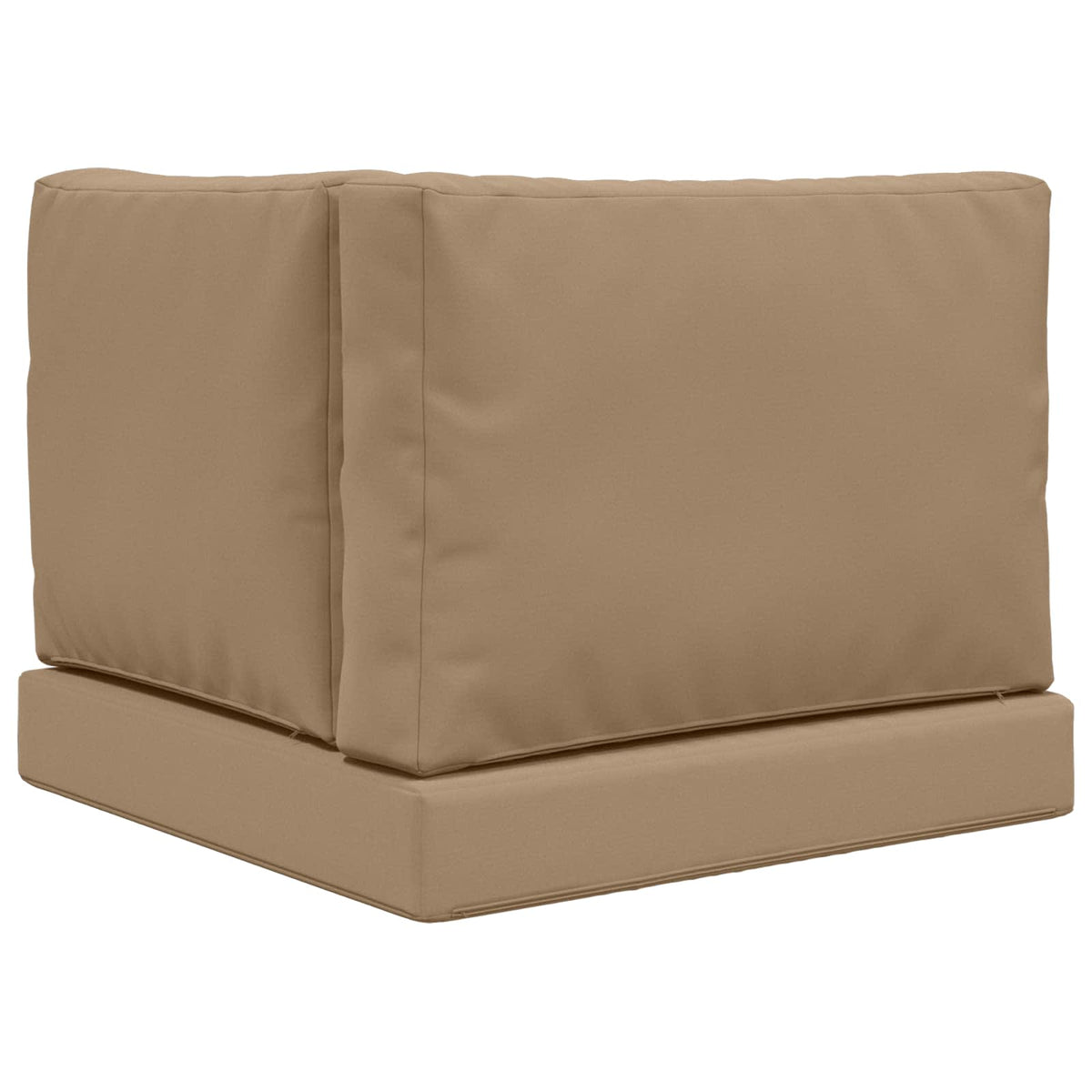 Udendørs Sofa Pude Polyester Gråbrun 60 x 60 cm