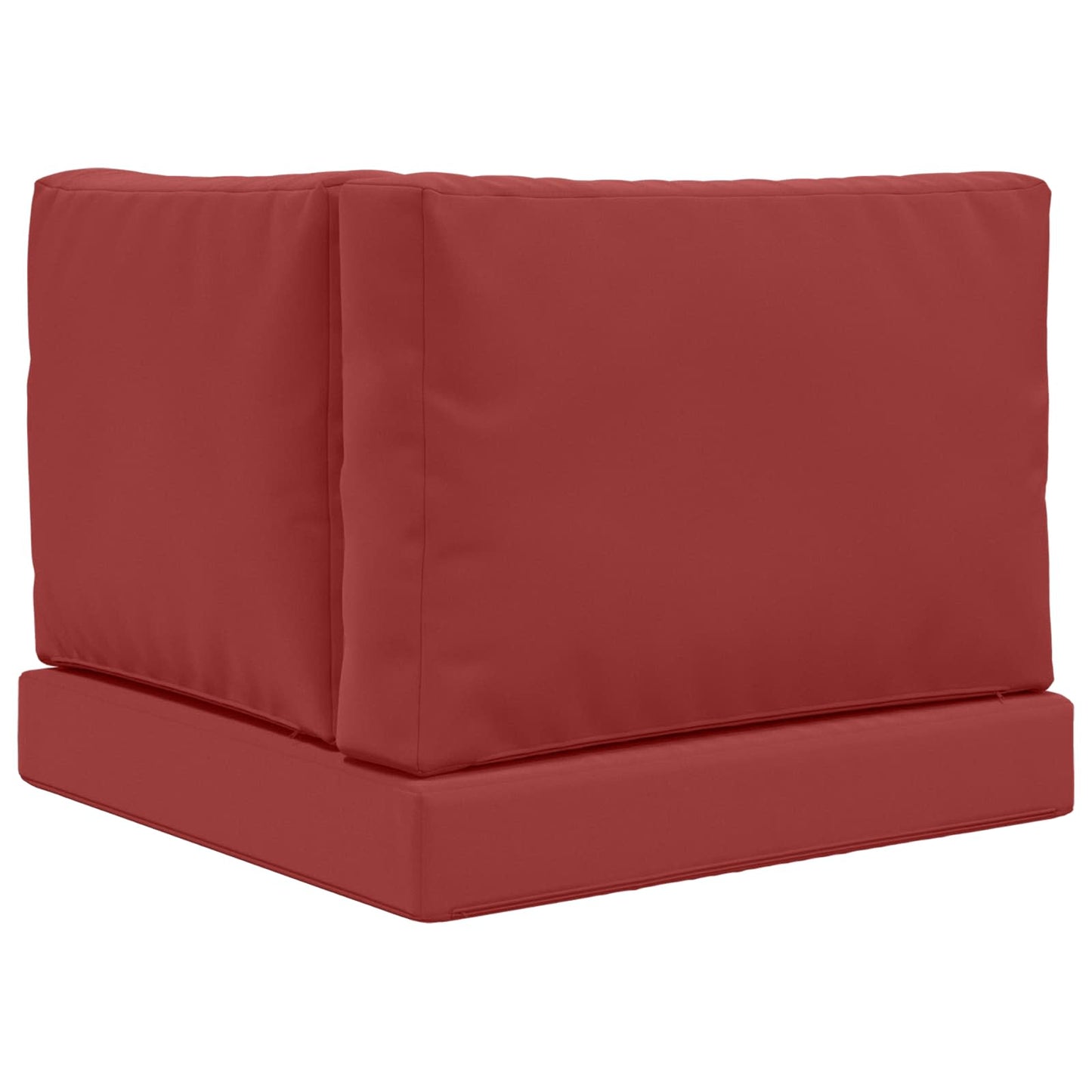 Udendørs Sofa Pude Polyester Vinrød 60 x 60 cm