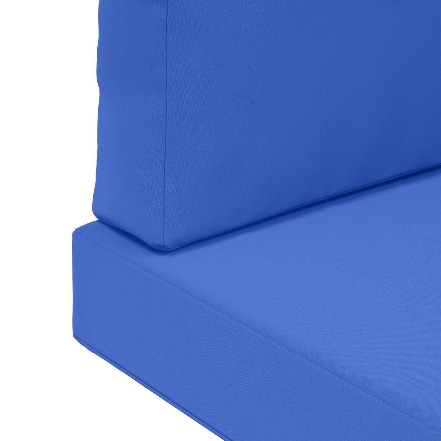 Udendørs Sofa Pude Polyester Kongelig blå 60 x 60 cm