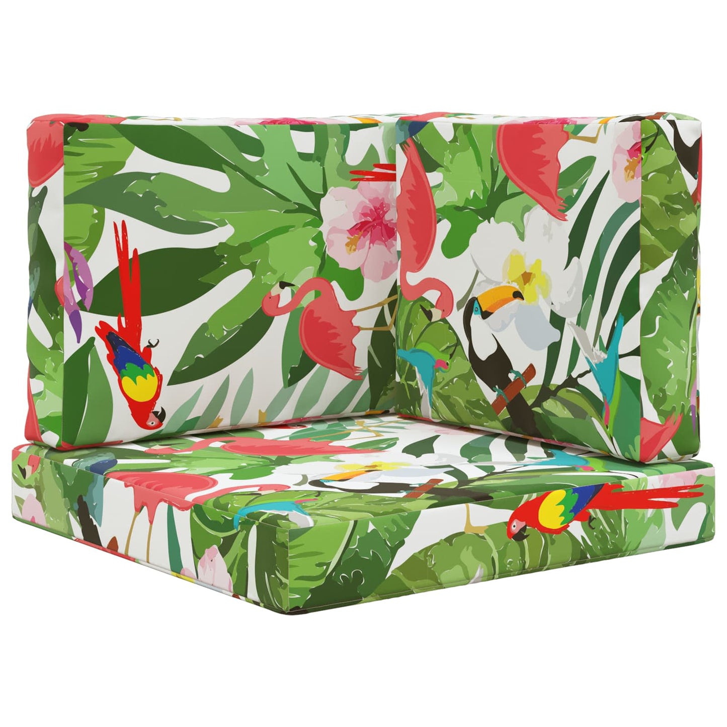 Udendørs Sofa Pude Polyester farverig 60 x 60 cm