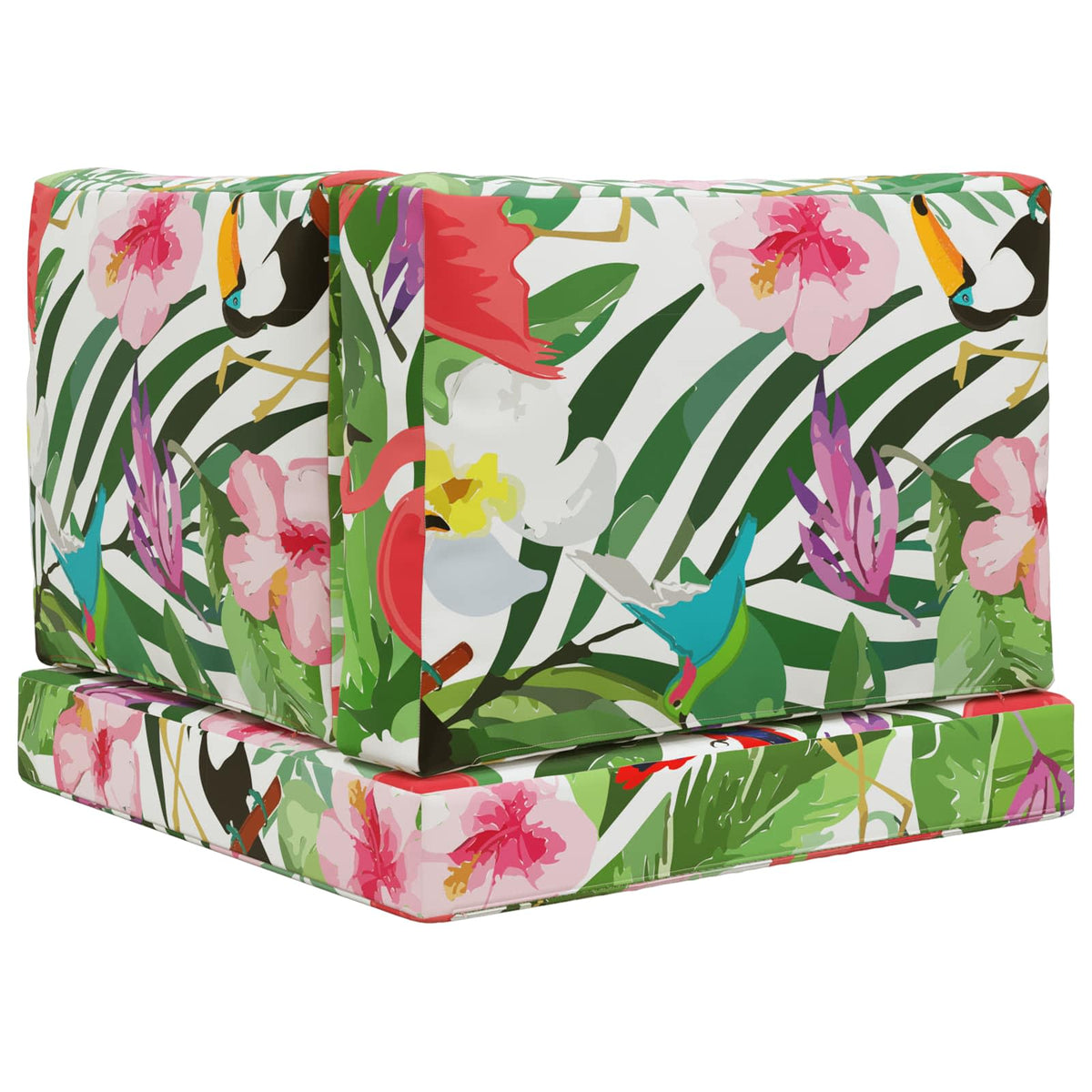 Udendørs Sofa Pude Polyester farverig 60 x 60 cm