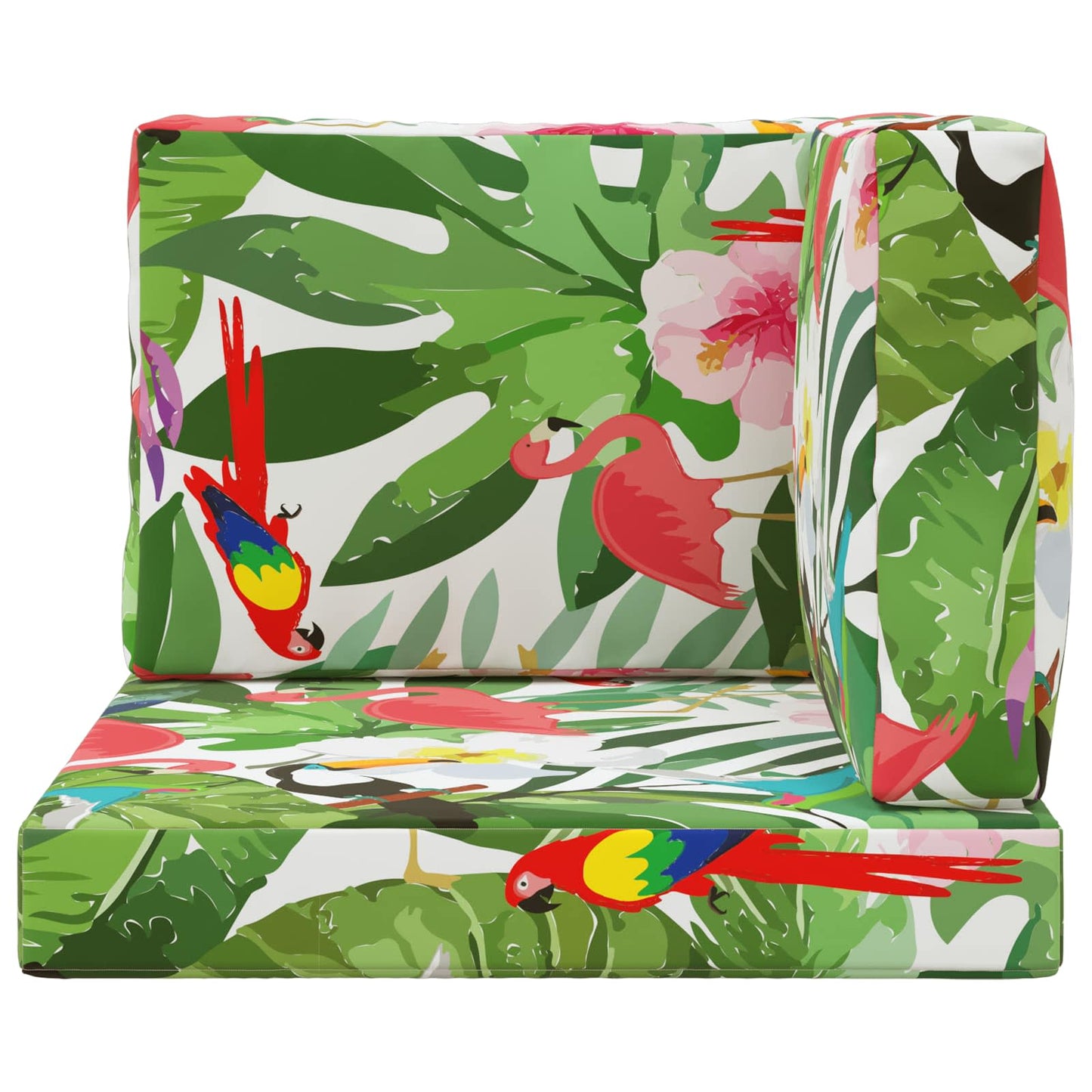 Udendørs Sofa Pude Polyester farverig 60 x 60 cm