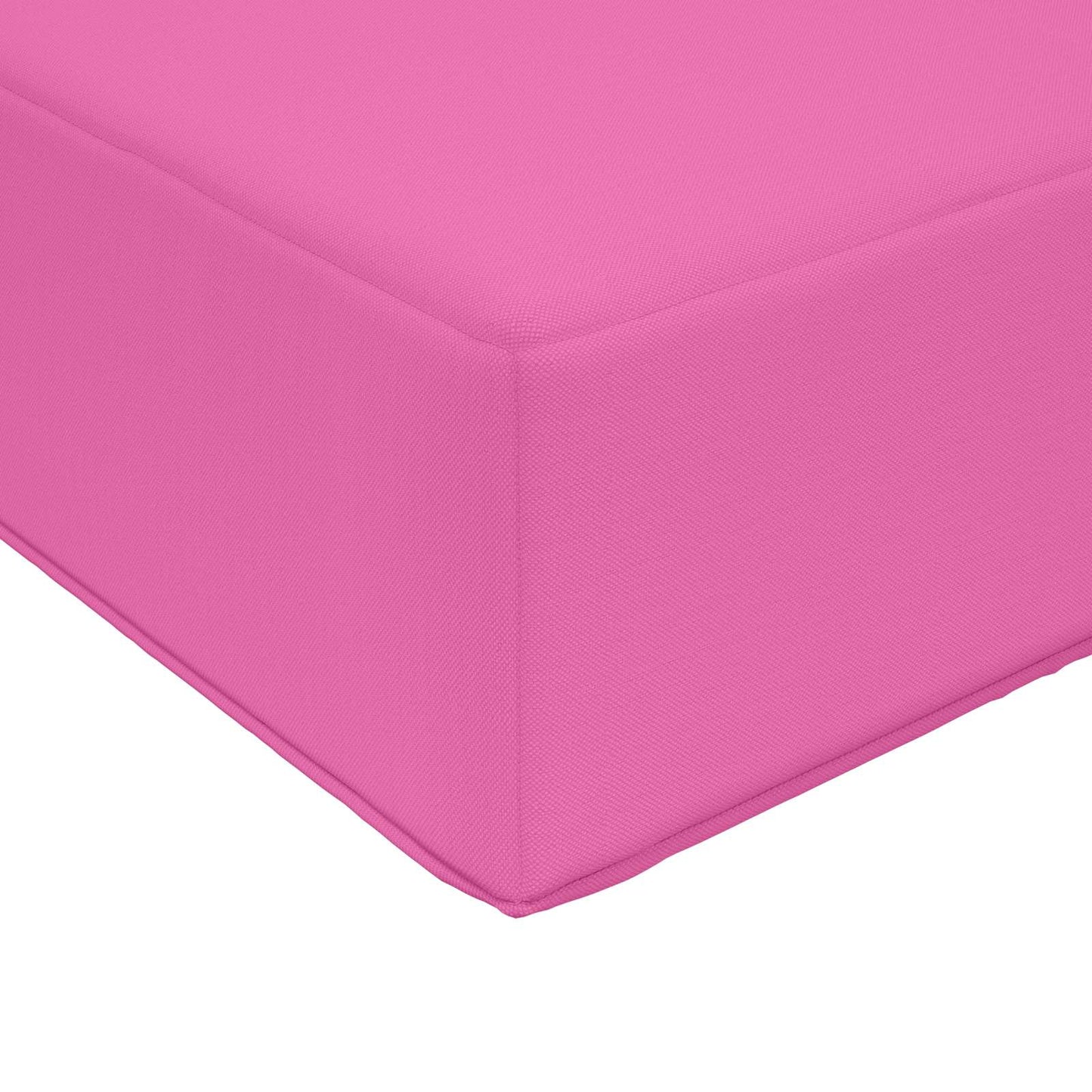 Udendørs Sofa Pude Polyester Lyserød 60 x 60 cm