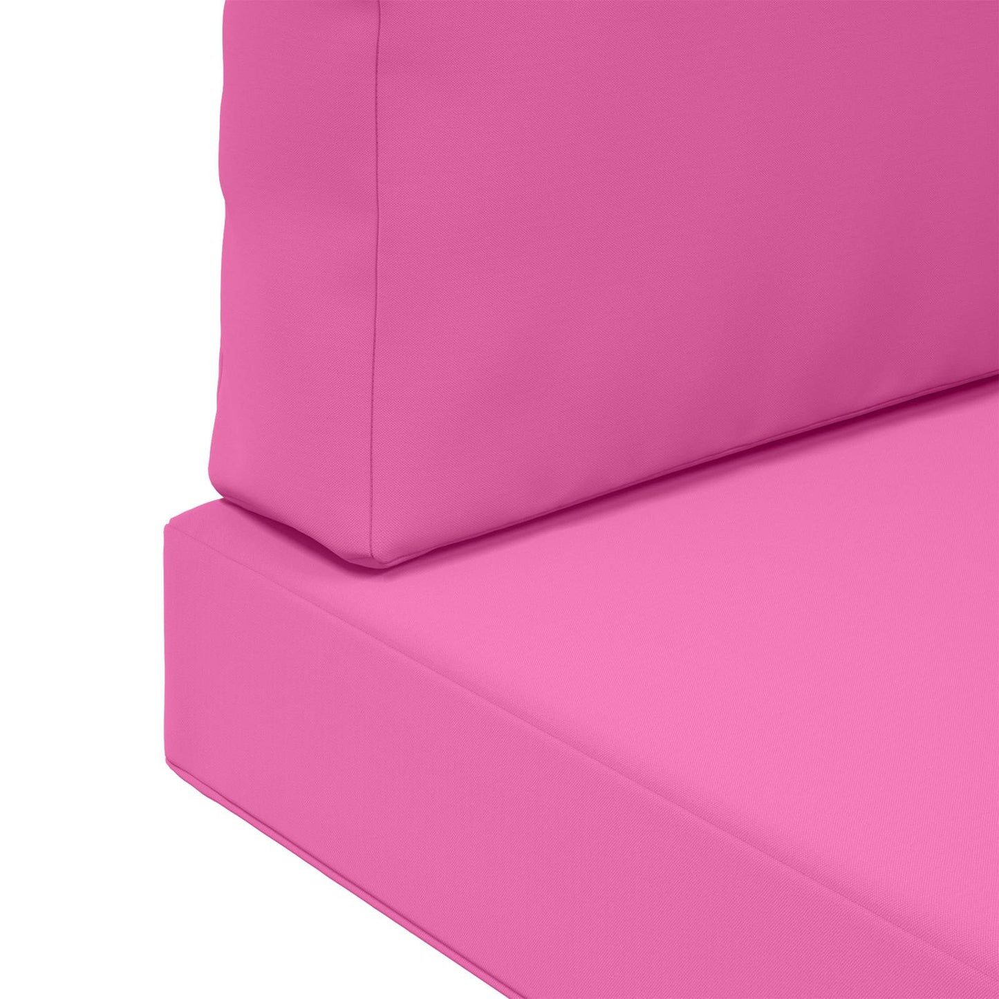 Udendørs Sofa Pude Polyester Lyserød 60 x 60 cm
