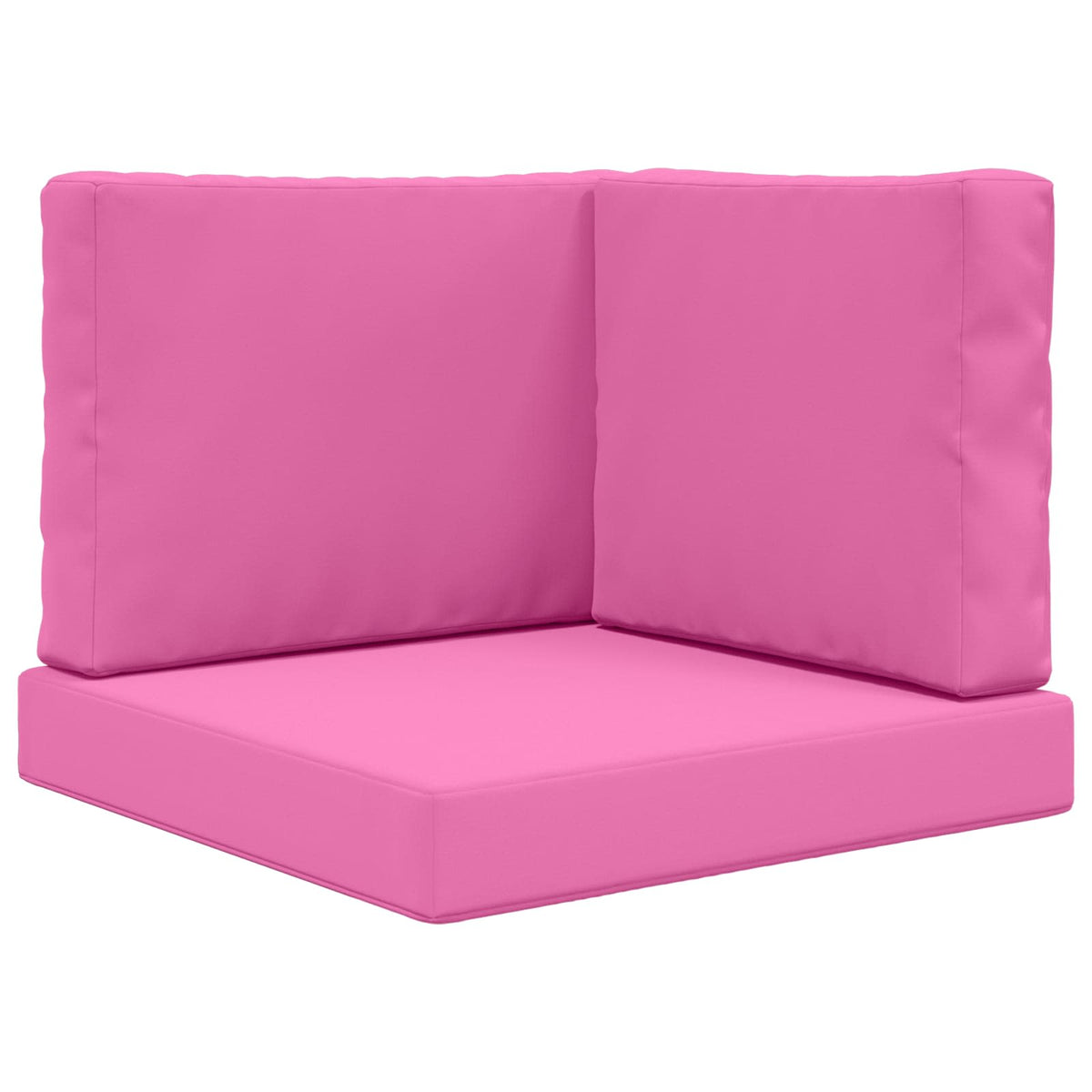 Udendørs Sofa Pude Polyester Lyserød 60 x 60 cm