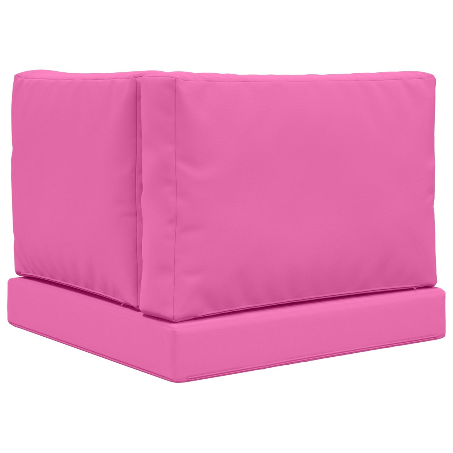 Udendørs Sofa Pude Polyester Lyserød 60 x 60 cm