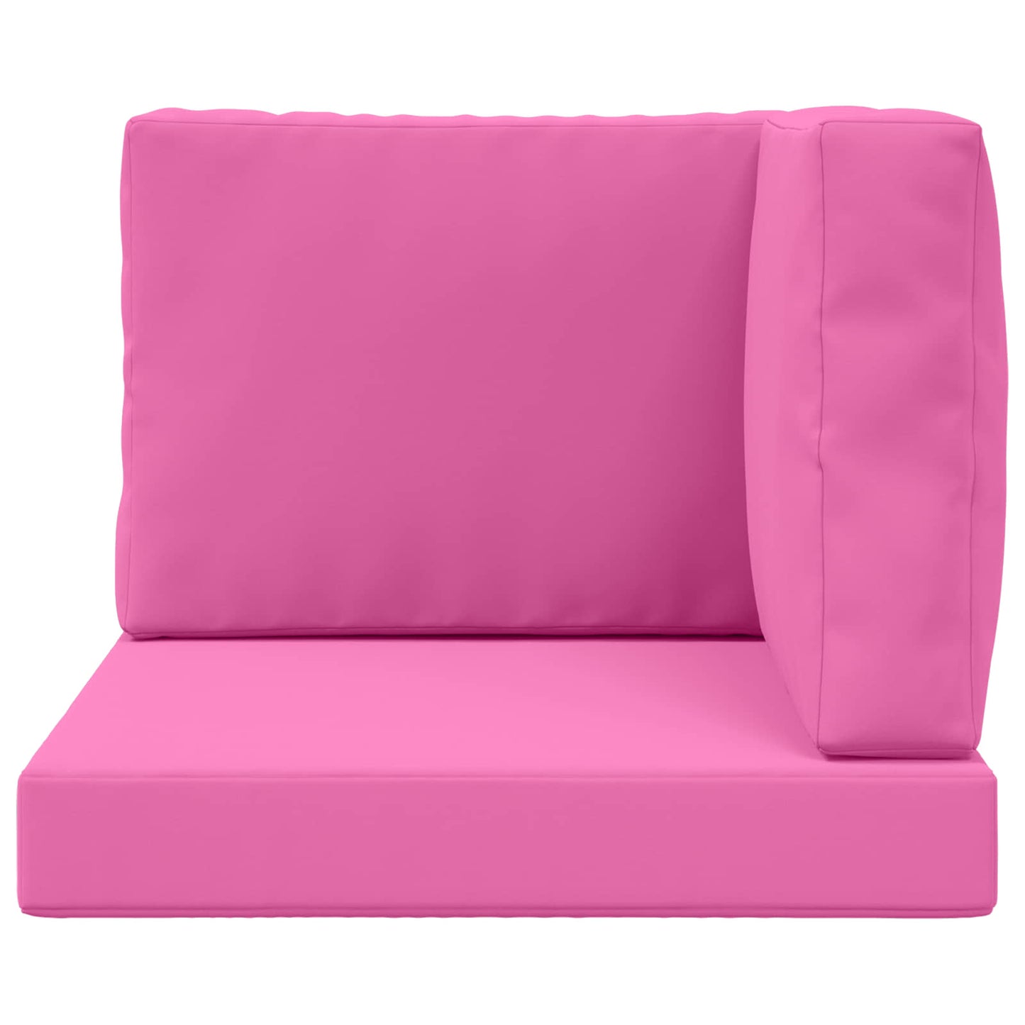 Udendørs Sofa Pude Polyester Lyserød 60 x 60 cm