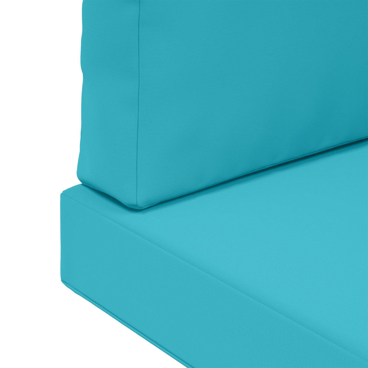 Udendørs Sofa Pude Polyester Turkis 60 x 60 cm