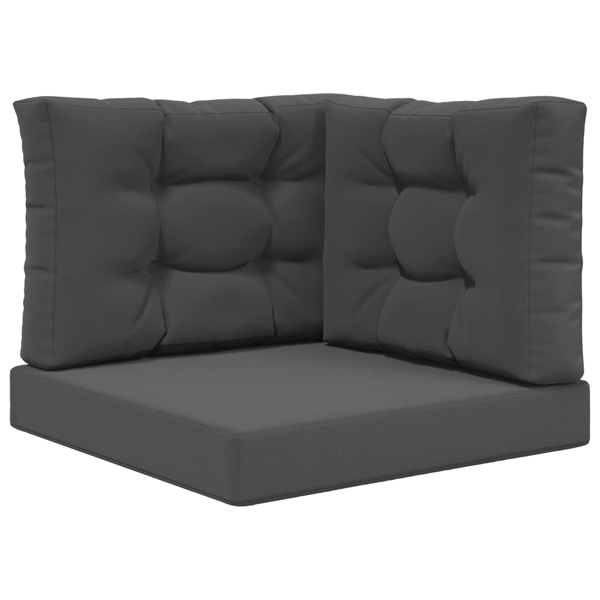 Udendørs Sofa Pude Polyester Antracit 60 x 60 cm