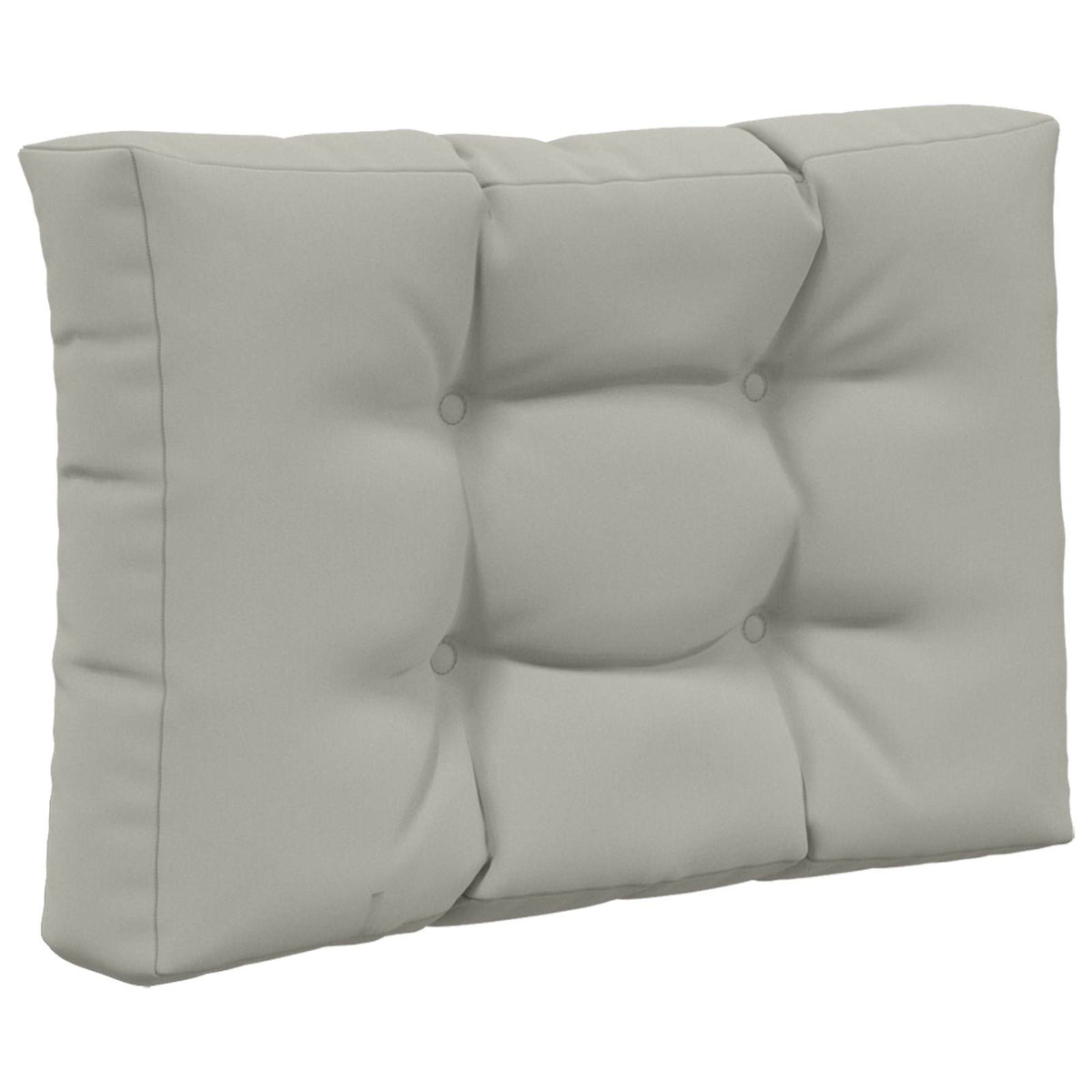 Udendørs Sofa Pude Polyester Grå 60 x 60 cm