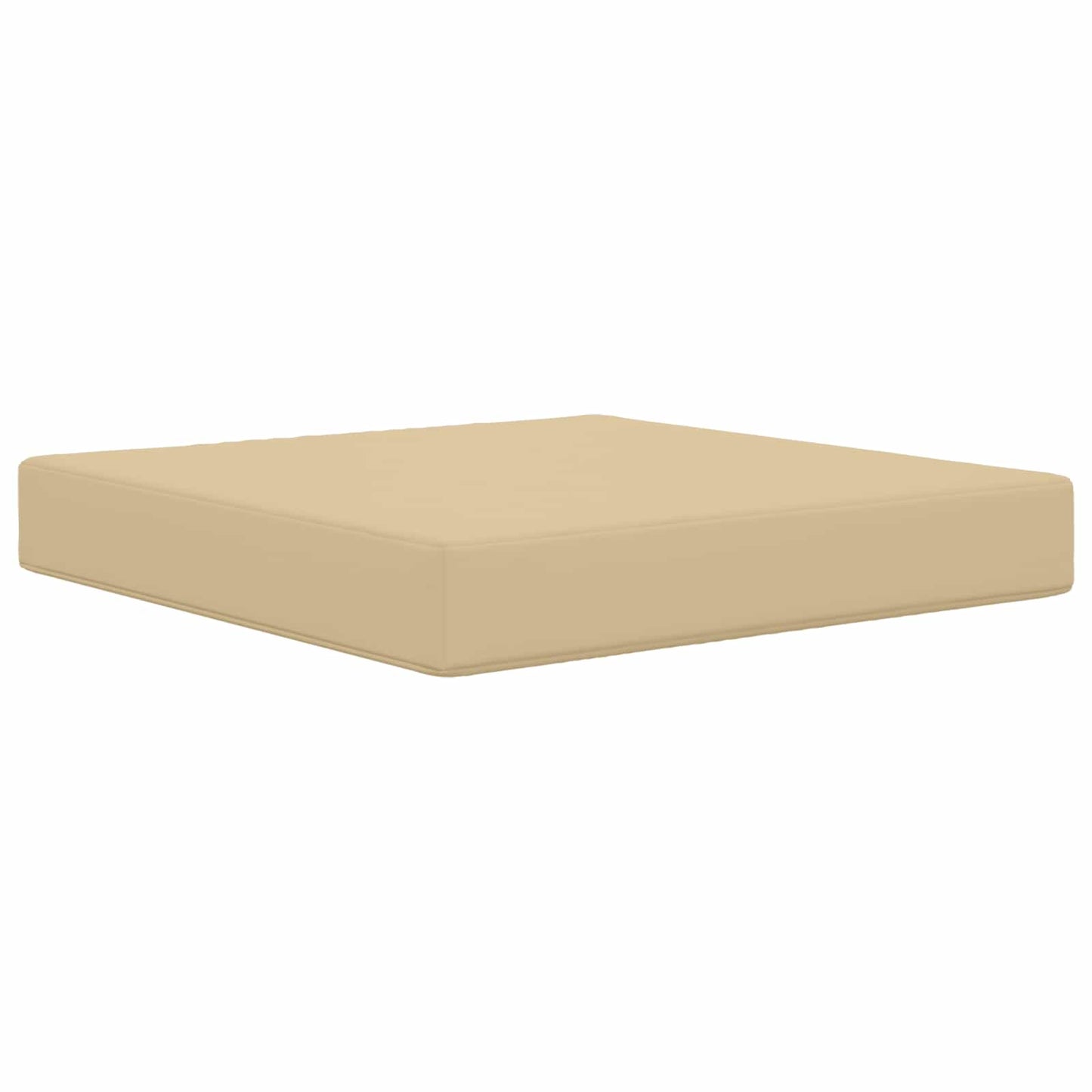 Udendørs Sofa Pude Polyester Beige 60 x 60 cm