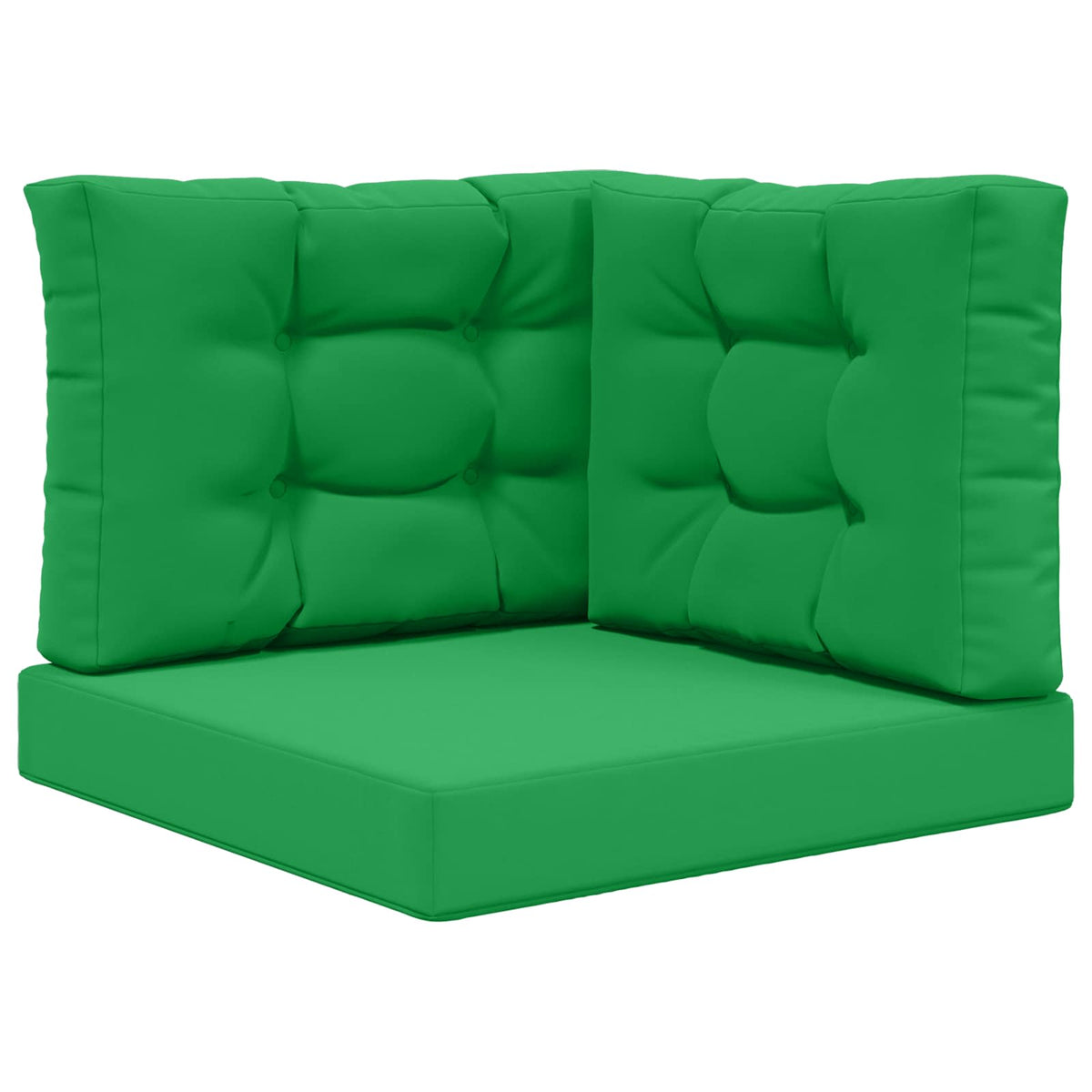 Udendørs Sofa Pude Polyester Grøn 60 x 60 cm